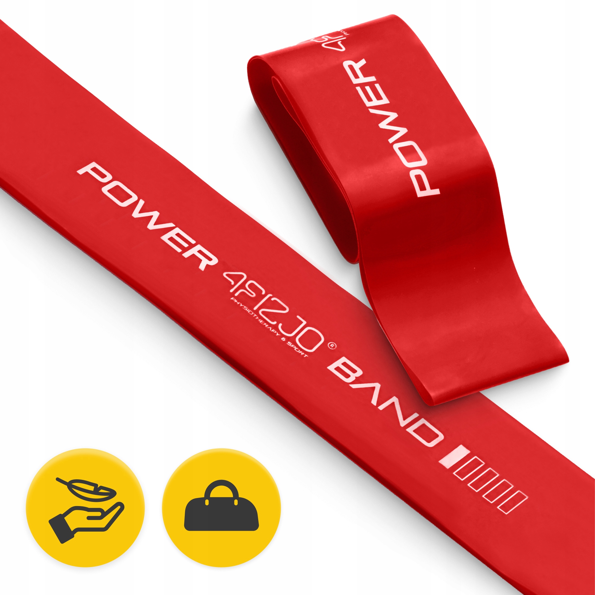 Резинка для фітнесу 4FIZJO Mini Power Band 0.4 мм 1-3 кг Red (P-5907739310361) — фото 5