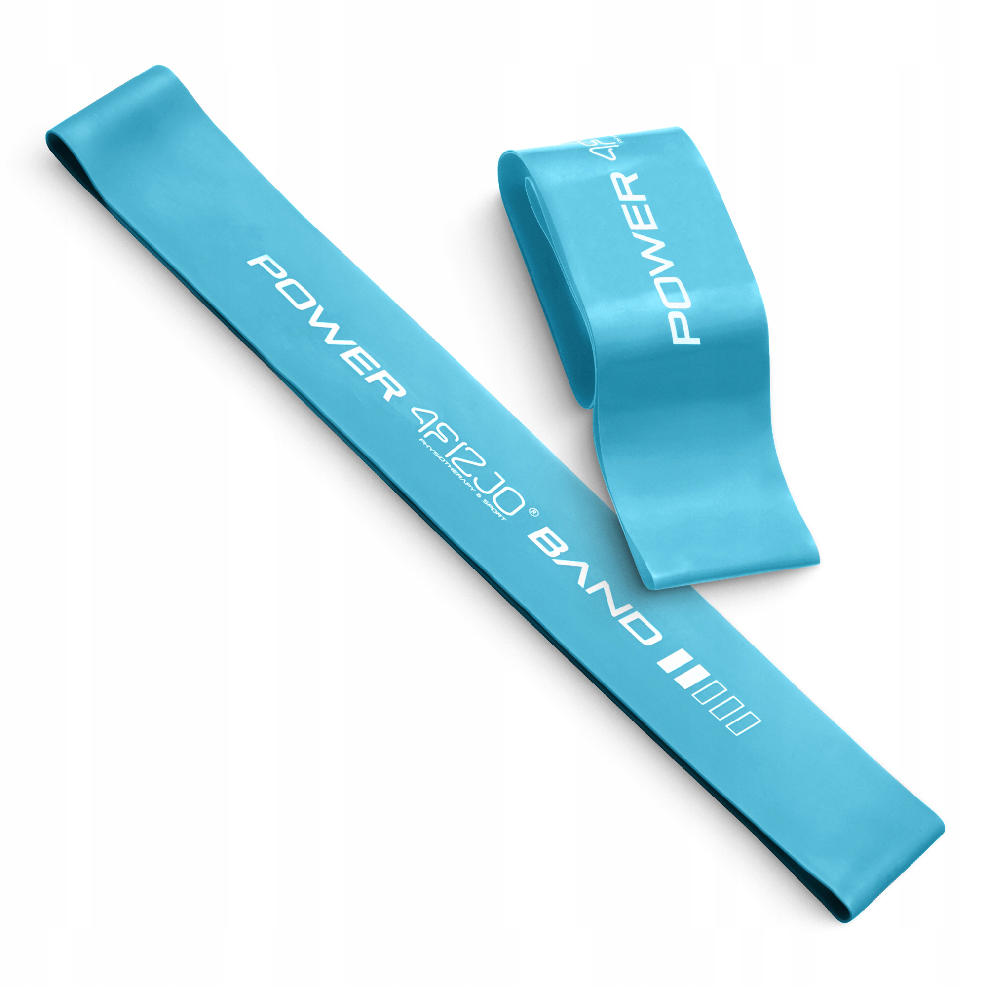 Резинка для фітнесу 4FIZJO Mini Power Band 0.6 мм 1-5 кг Sky Blue (P-5907222931103) — мініатюра 7