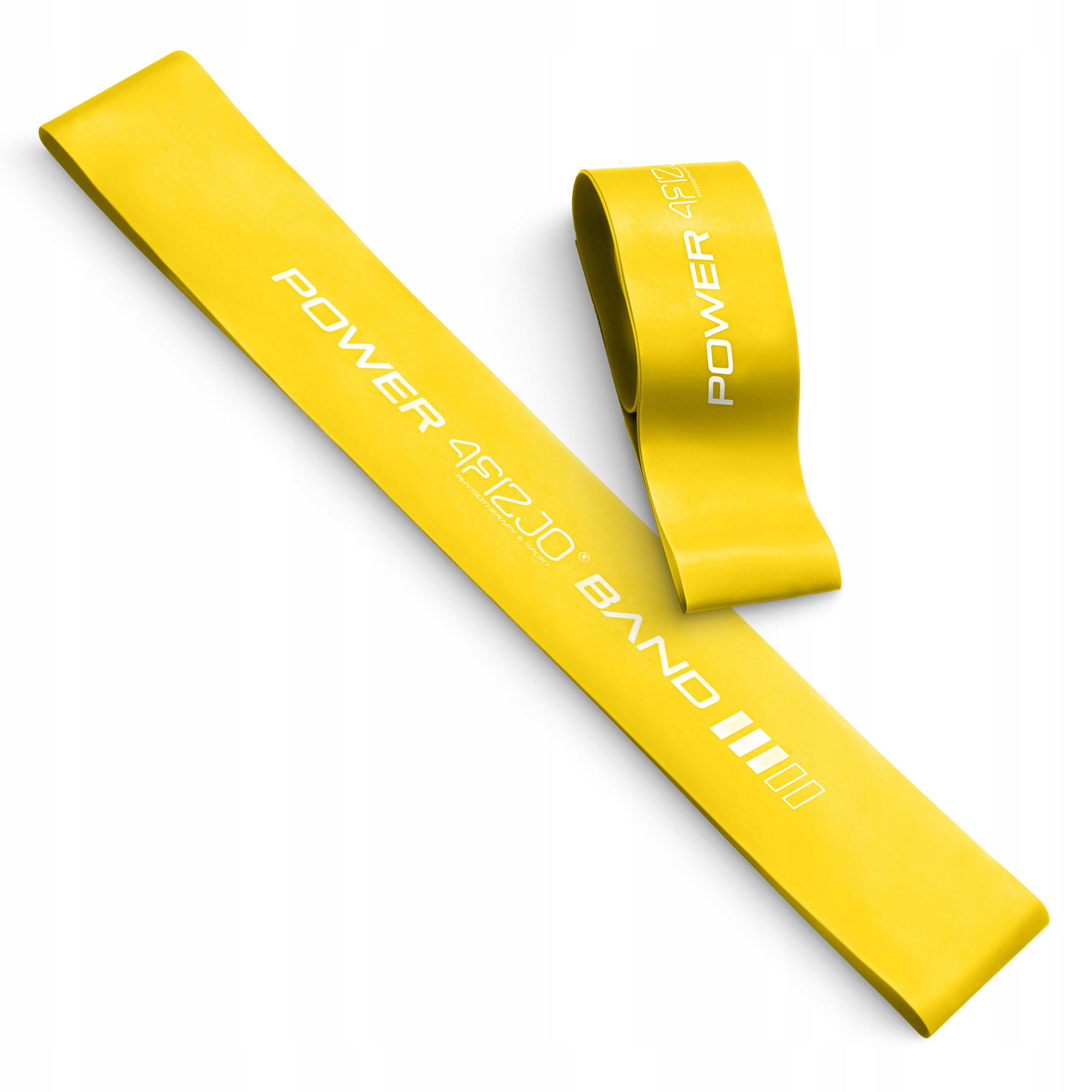 Резинка для фітнесу 4FIZJO Mini Power Band 0.8 мм 5-10 кг Yellow (P-5907222931608) — мініатюра 6