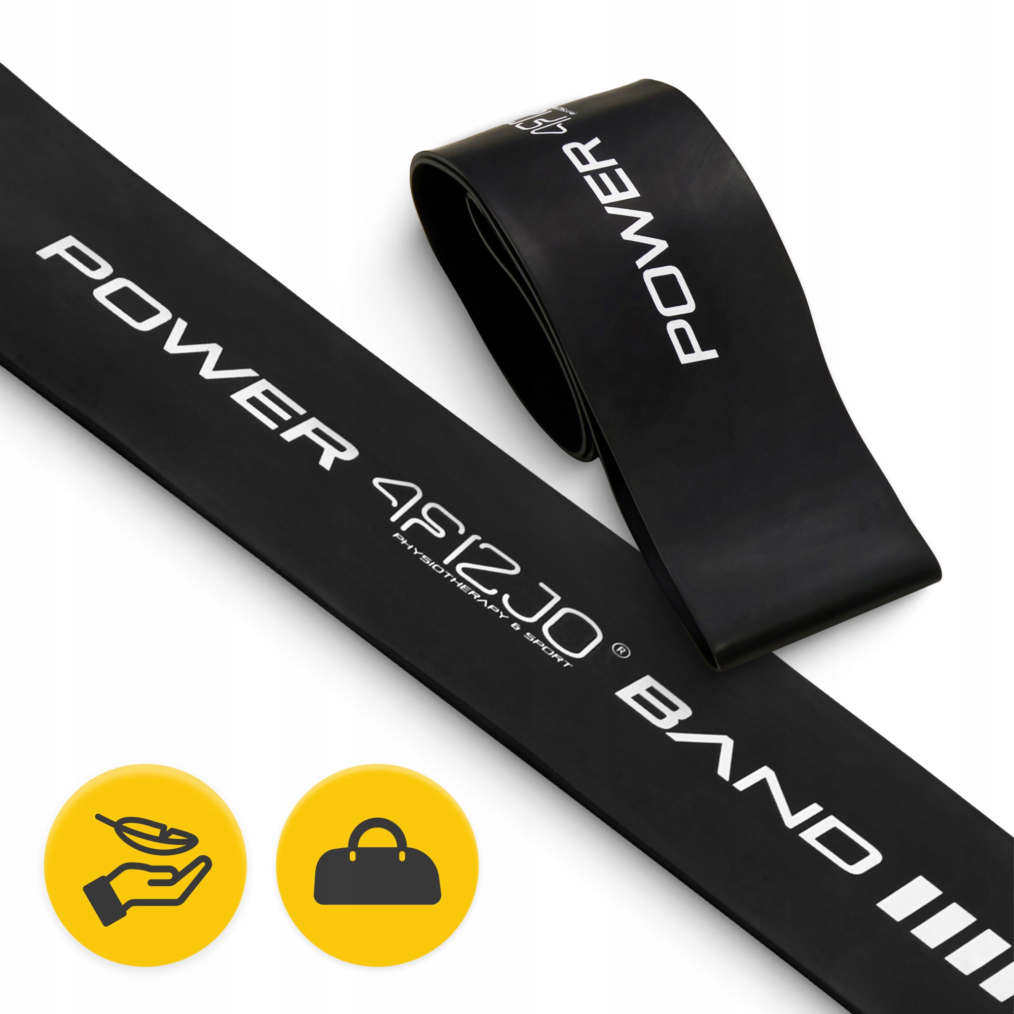 Резинка для фітнесу 4FIZJO Mini Power Band 1.2 мм 15-20 кг Black (P-5907222931622) — мініатюра 10