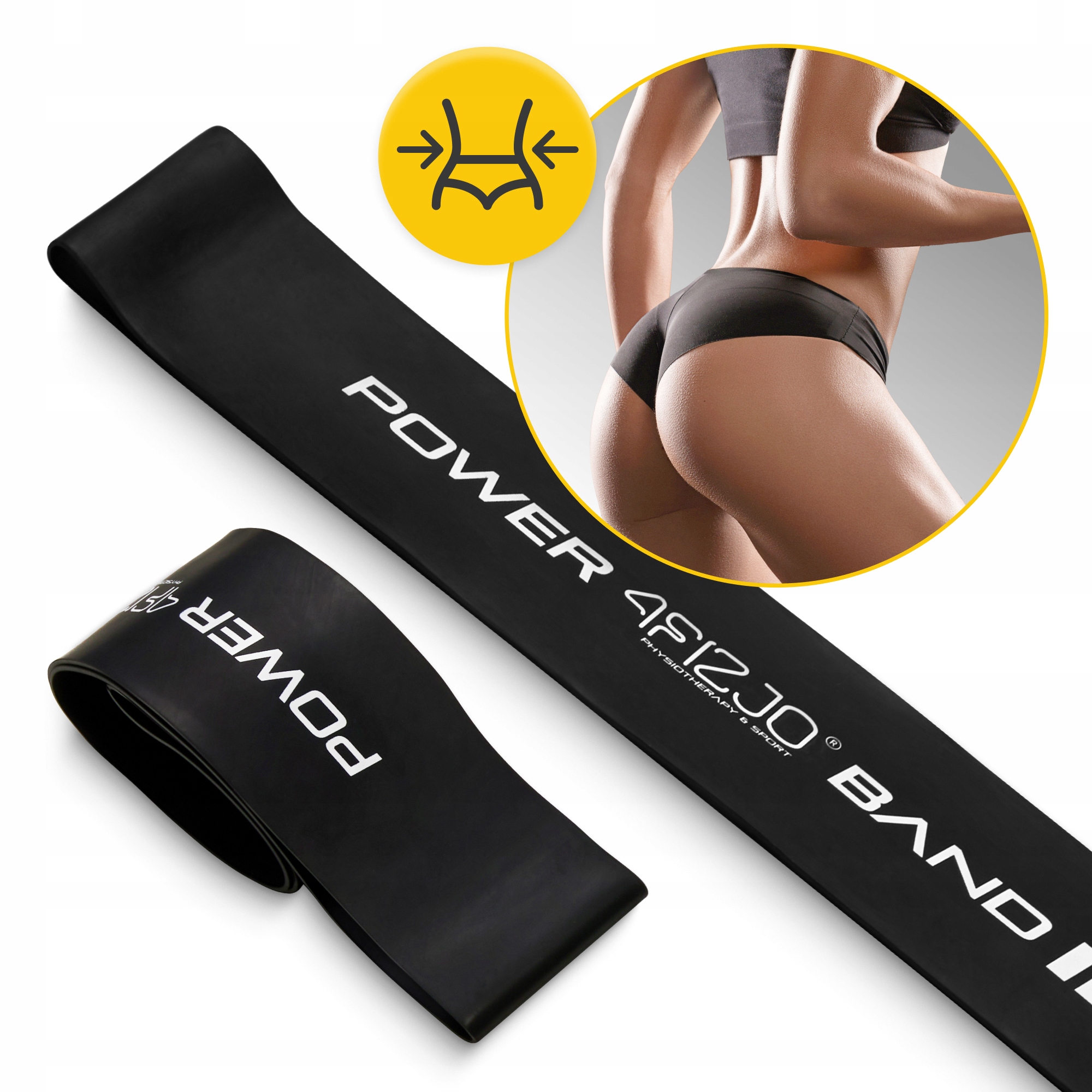 Резинка для фітнесу 4FIZJO Mini Power Band 1.2 мм 15-20 кг Black (P-5907222931622) — фото 4