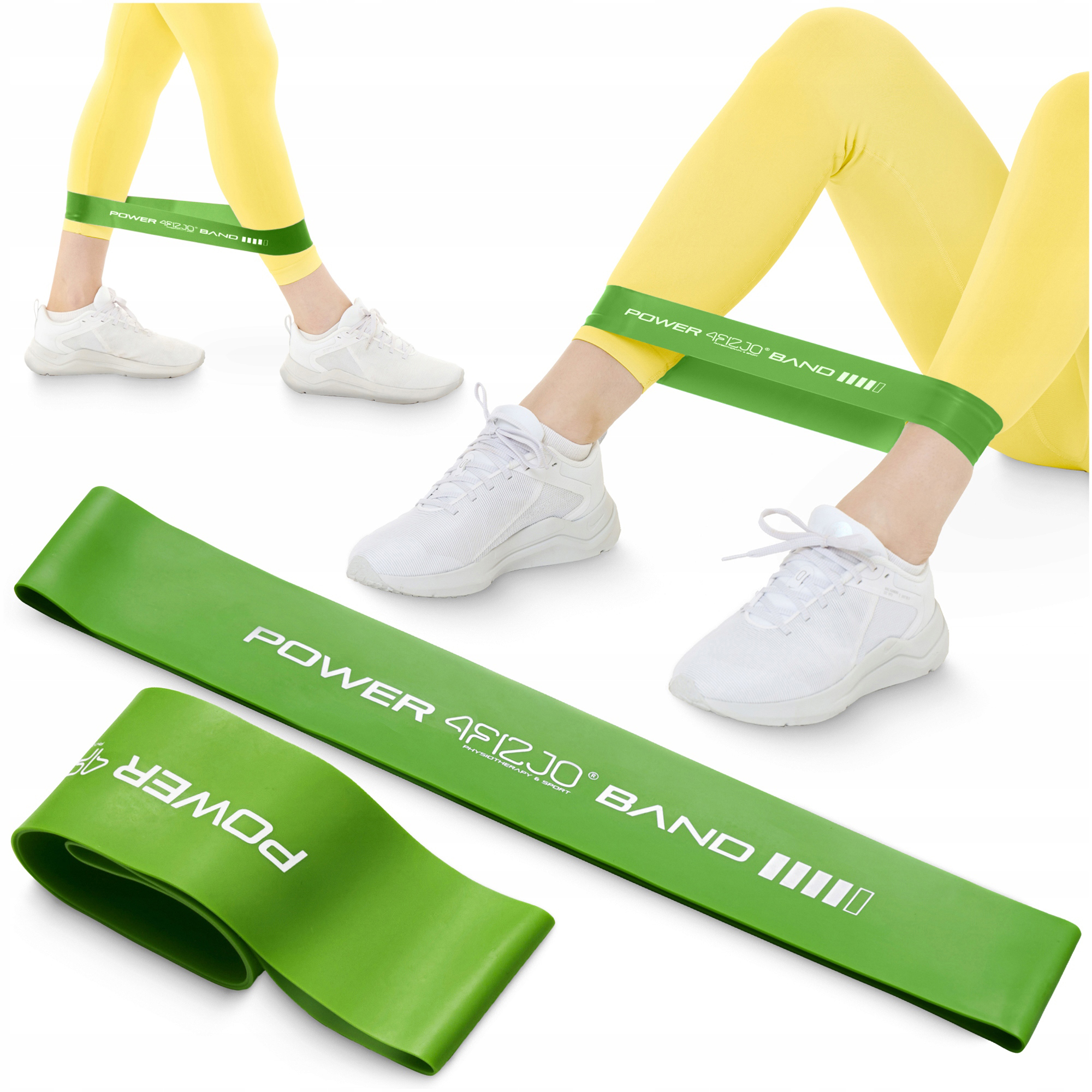 Резинка для фітнесу 4FIZJO Mini Power Band 1 мм 10-15 кг Green (P-5907222931615) — фото 1