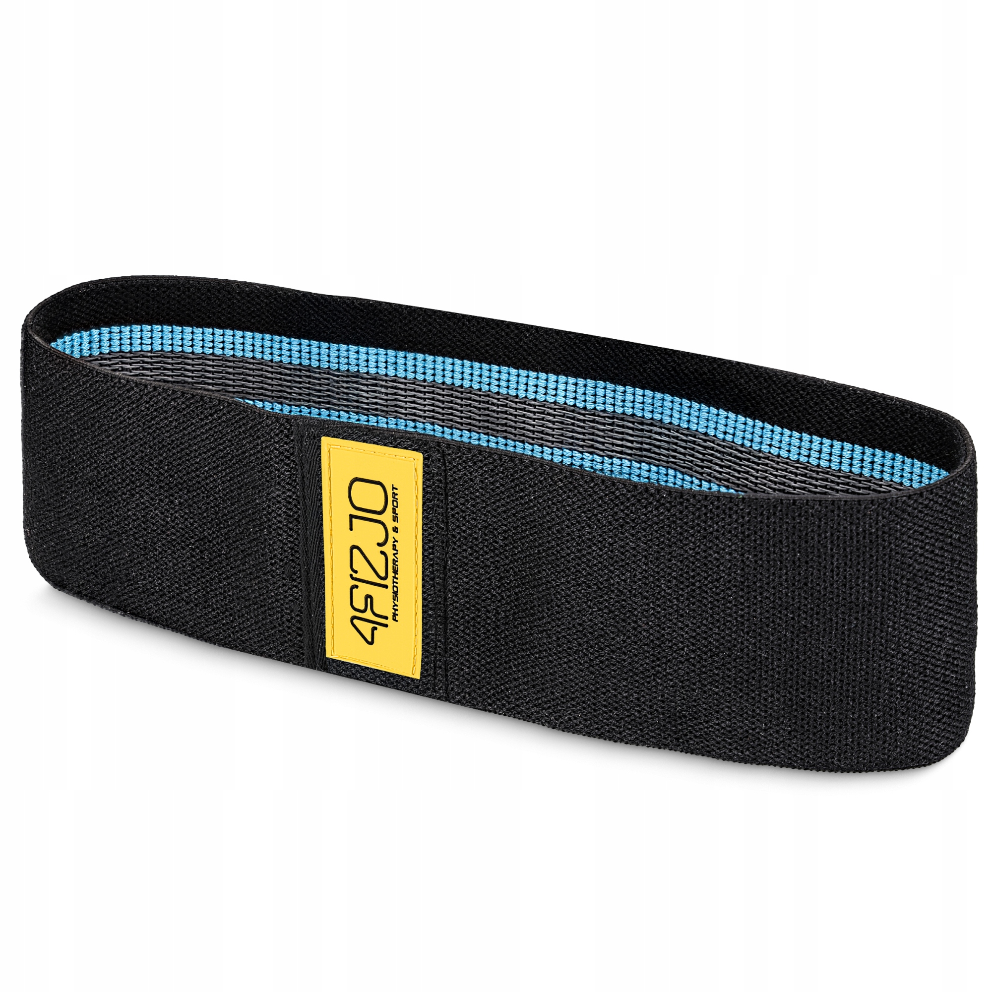 Резинка для фітнесу та спорту із тканини 4FIZJO Hip Band 15-20 кг Black/Blue (P-5907739310293) — фото 1