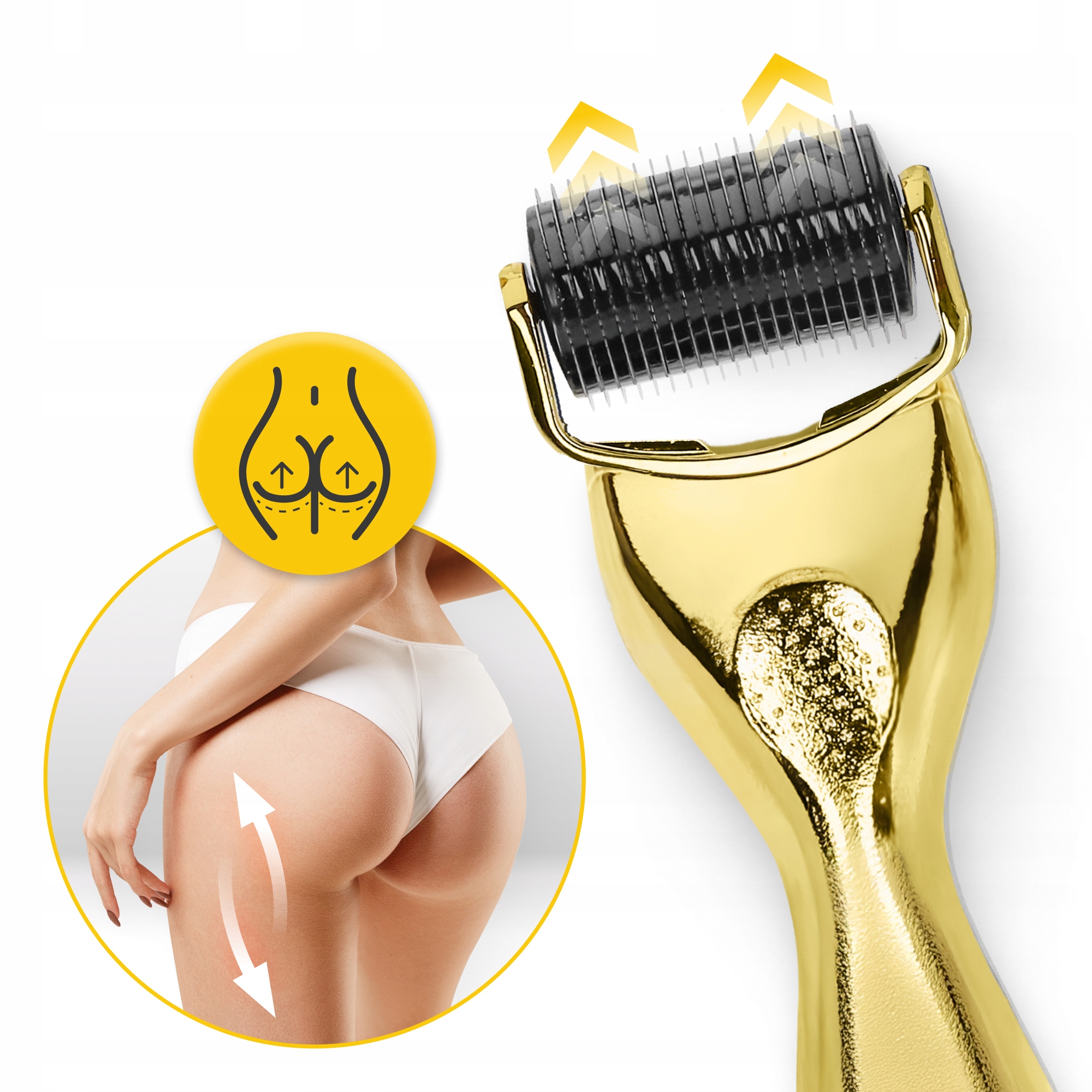 Мезороллер 4FIZJO Derma Roller 3 в 1 (дермароллер) для лиця та тіла (P-5907739312228) — фото 4
