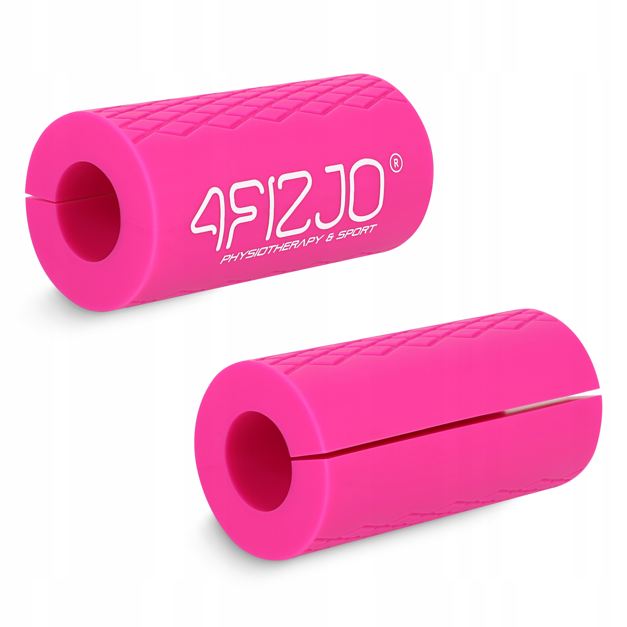 Розширювальні накладки на гриф 4FIZJO Fat Grip 2 шт силіконові Pink (P-5905973404334) — мініатюра 6
