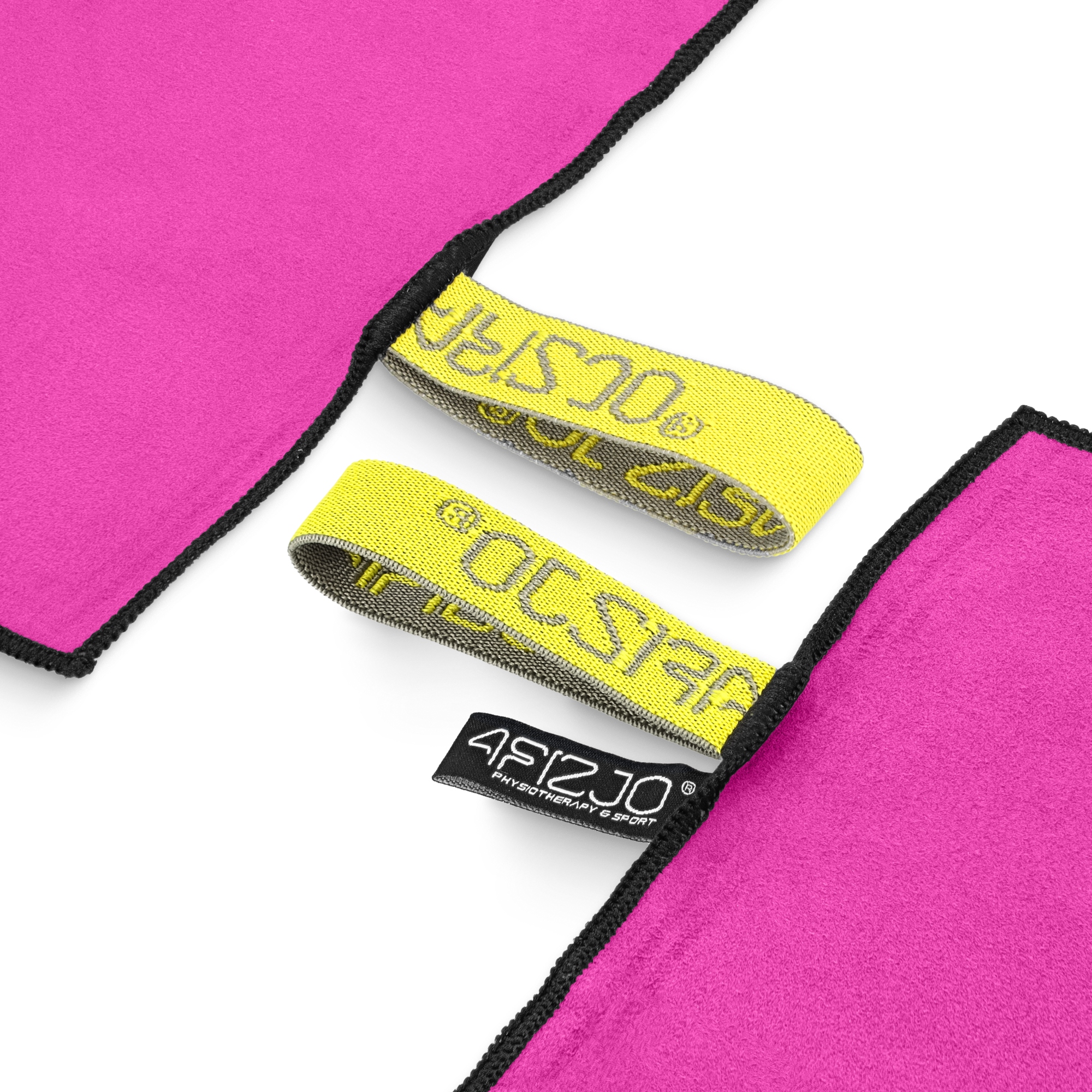 Рушник спортивний 4FIZJO 130 x 75 см з мікрофібри Pink (P-5907739317278) — мініатюра 9