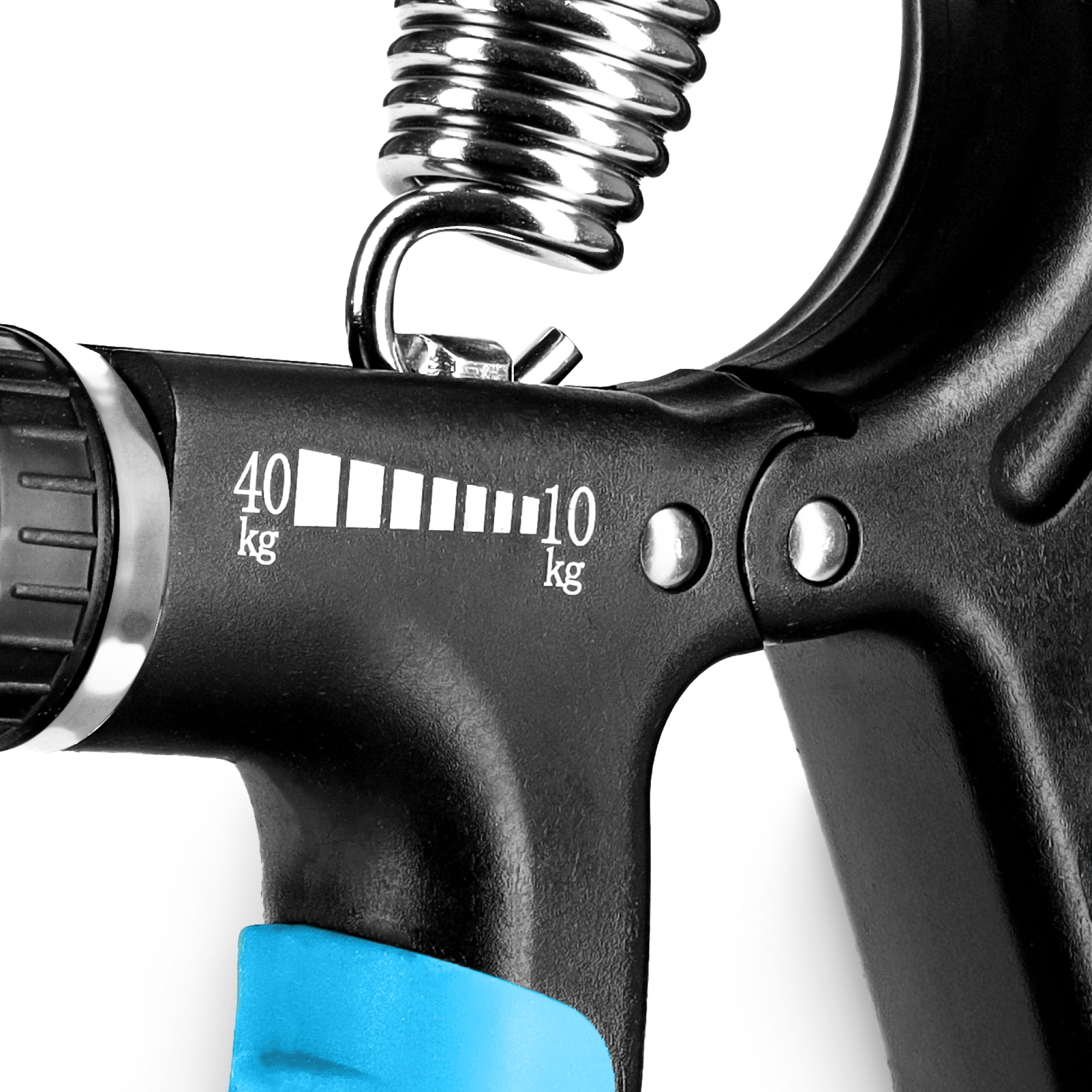 Еспандер кистьовий 4FIZJO 10-40 кг з регульованим навантаженням Black/Blue (P-5907739313331) — фото 4