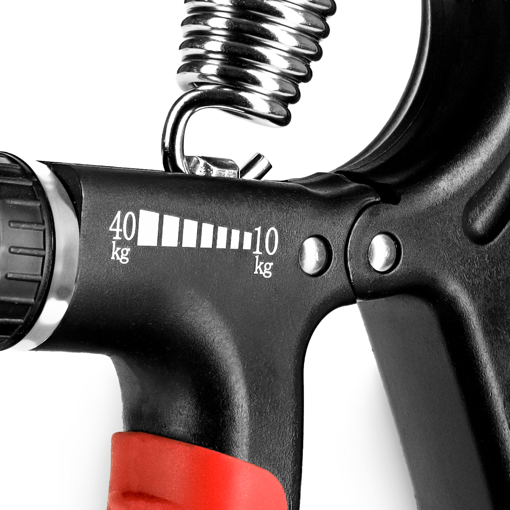 Еспандер кистьовий 4FIZJO 10-40 кг з регульованим навантаженням Black/Red (P-5907739313324) — мініатюра 9