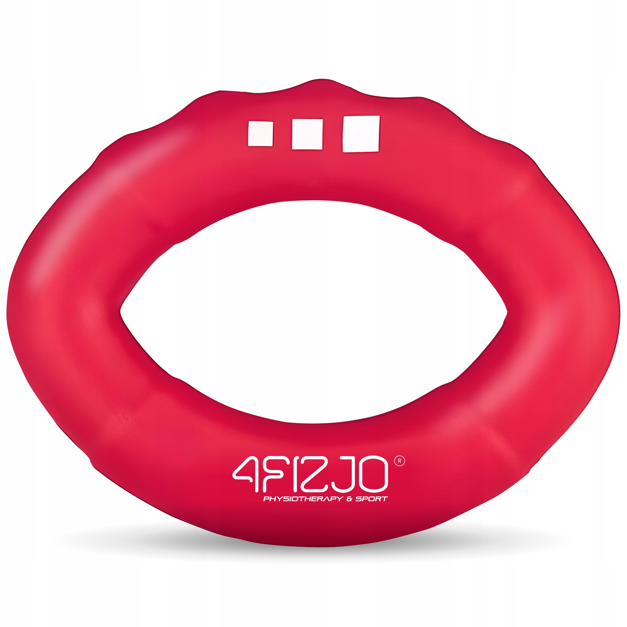 Еспандер кистьовий силіконовий 4FIZJO Hard 22 кг Red (P-5907739313751) — фото 1