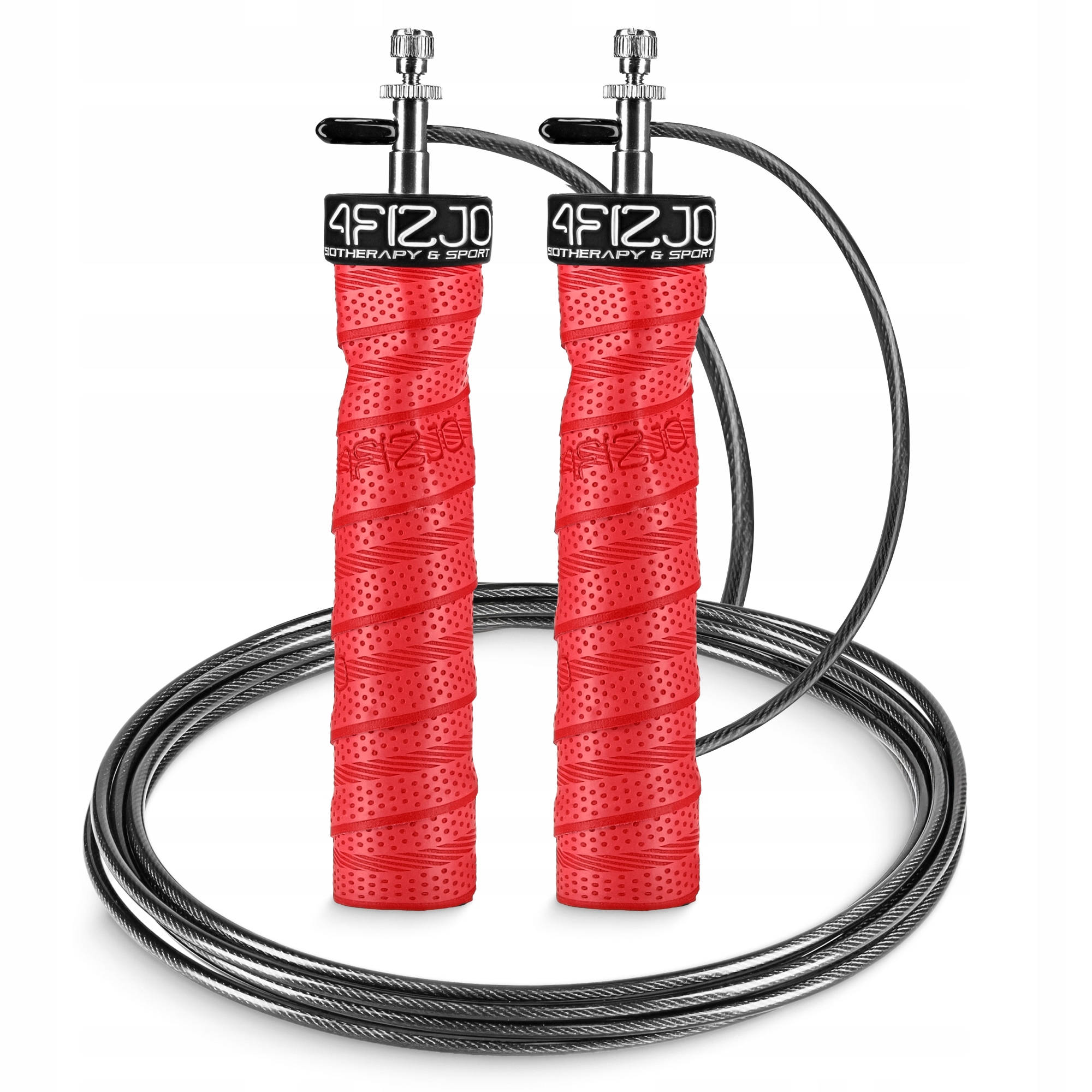 Скакалка швидкісна для кросфіту 4FIZJO Speed Rope PRO+ Red (P-5907739313171) — мініатюра 8