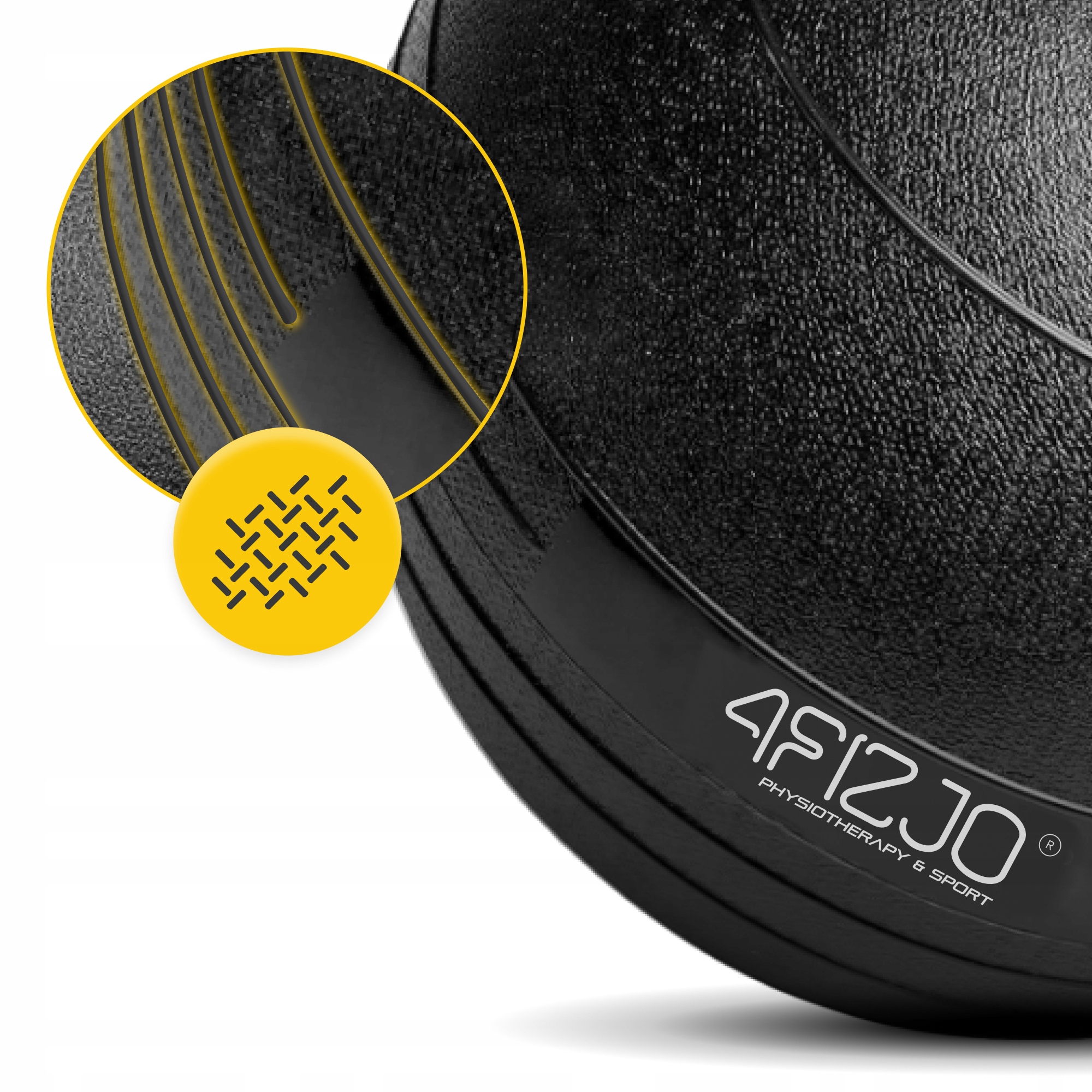 Слембол (медичний м'яч) для кросфіту 4FIZJO Slam Ball 15 кг Black (P-5907739315458) — мініатюра 6