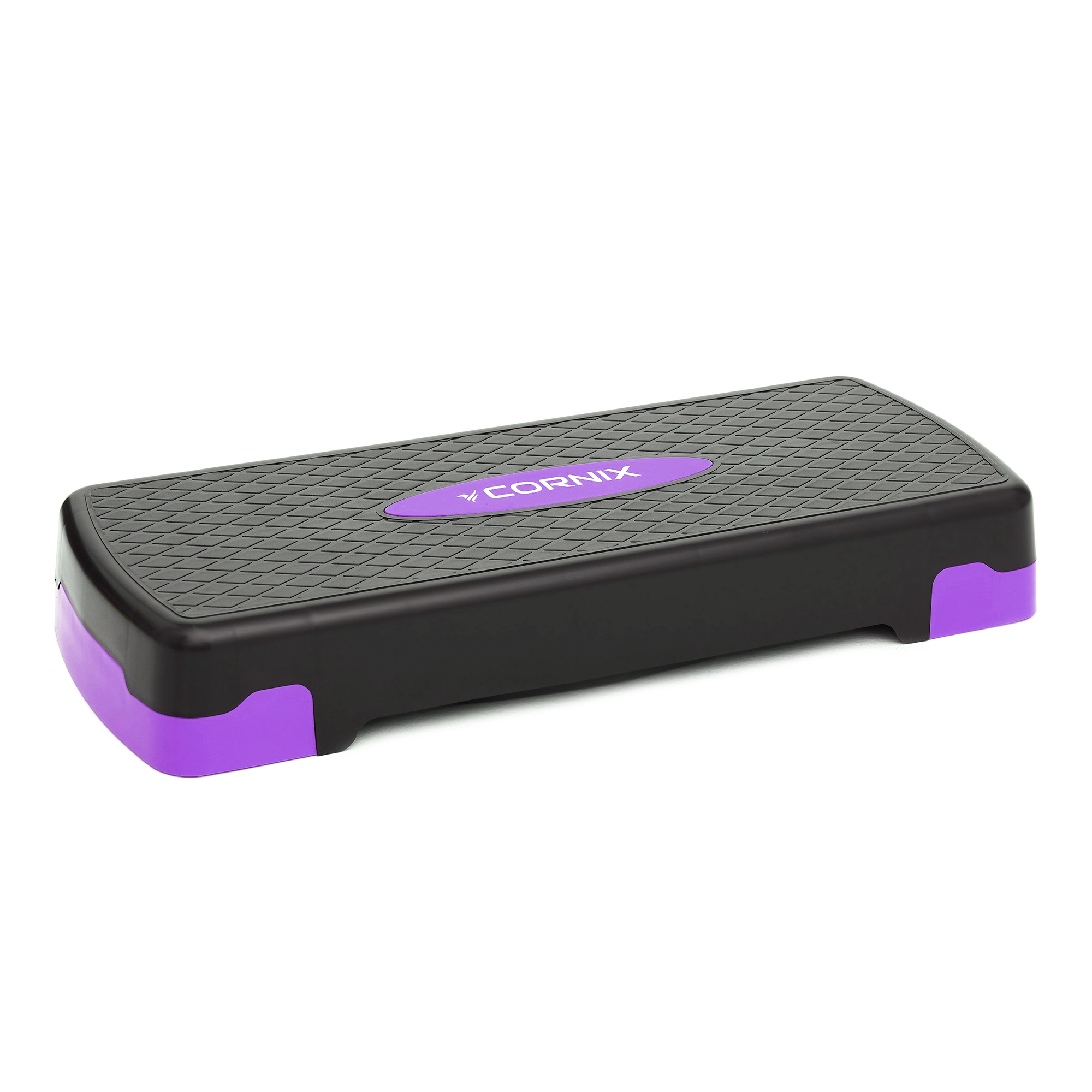 Степ-платформа 2-ступінчаста Cornix 68 х 28 х 10-15 см XR-0188 Black/Purple — фото 3