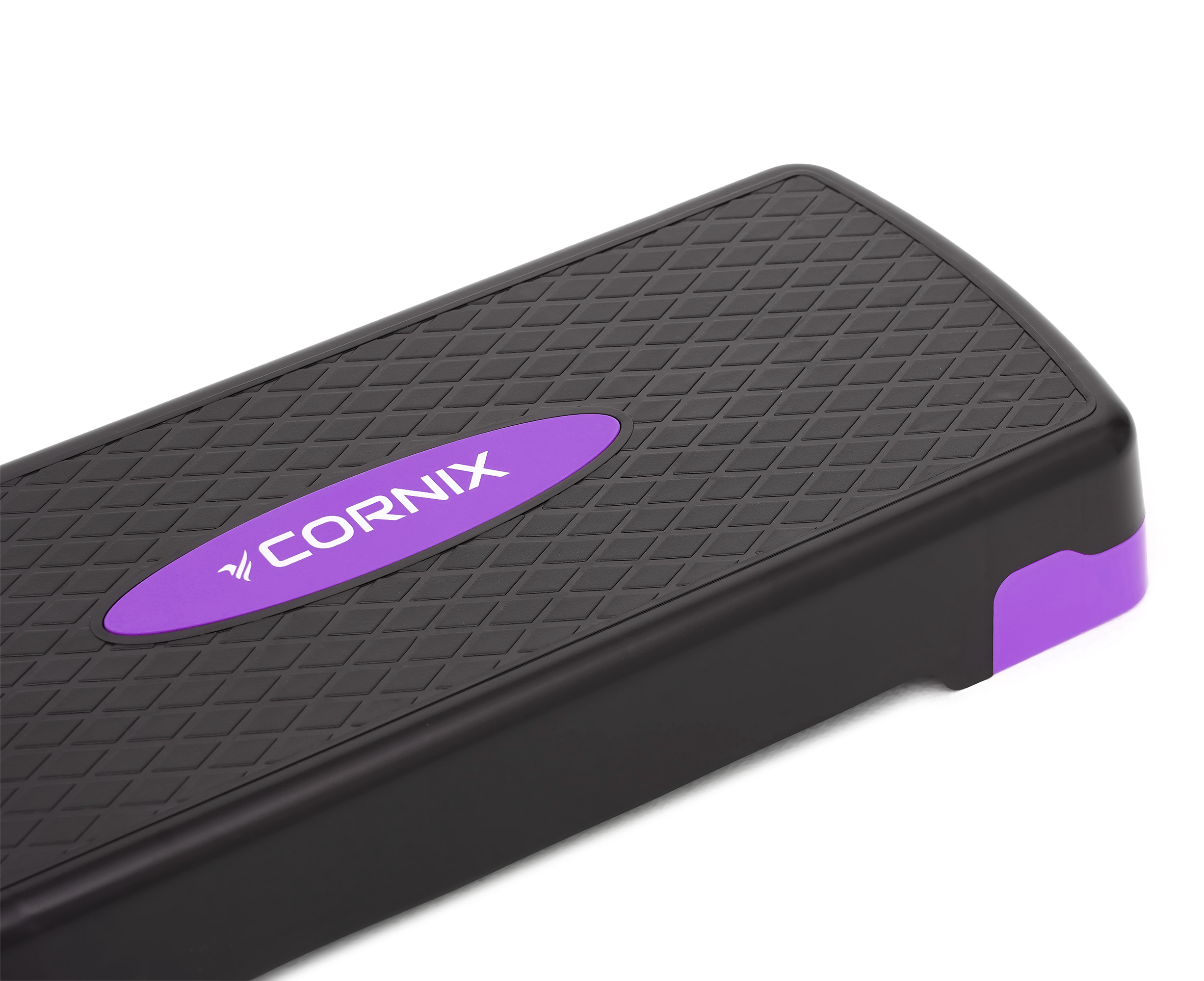 Степ-платформа 2-ступінчаста Cornix 68 х 28 х 10-15 см XR-0188 Black/Purple — мініатюра 9