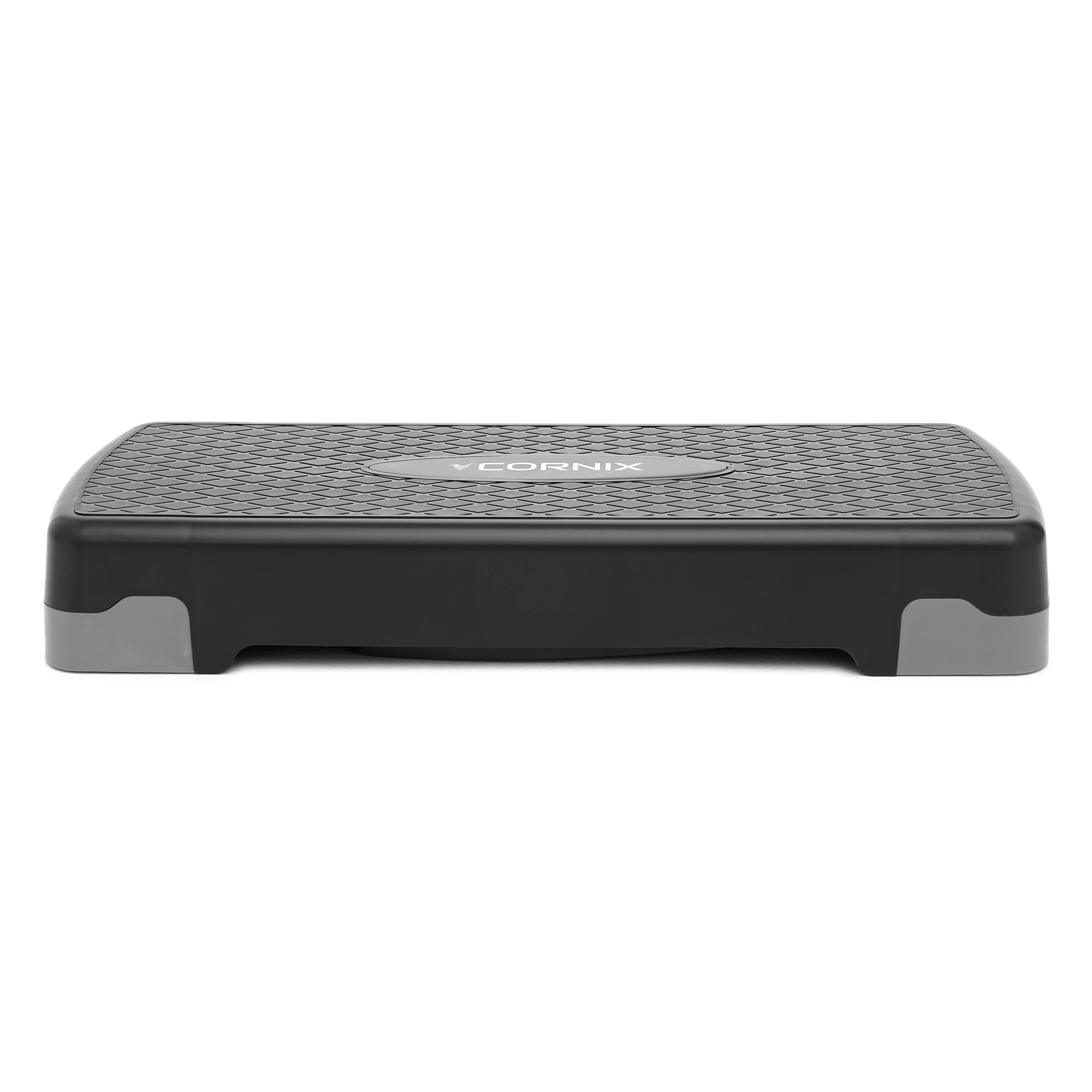 Степ-платформа 2-ступінчаста Cornix 68 х 28 х 10-15 см XR-0189 Black/Grey — фото 2
