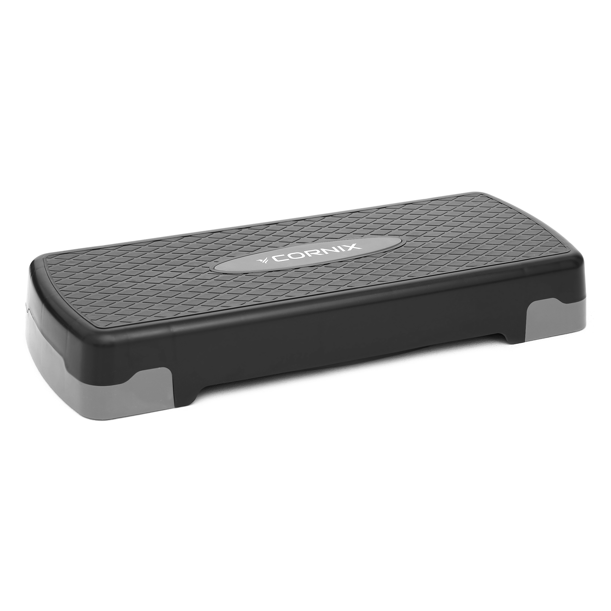Степ-платформа 2-ступінчаста Cornix 68 х 28 х 10-15 см XR-0189 Black/Grey — фото 3