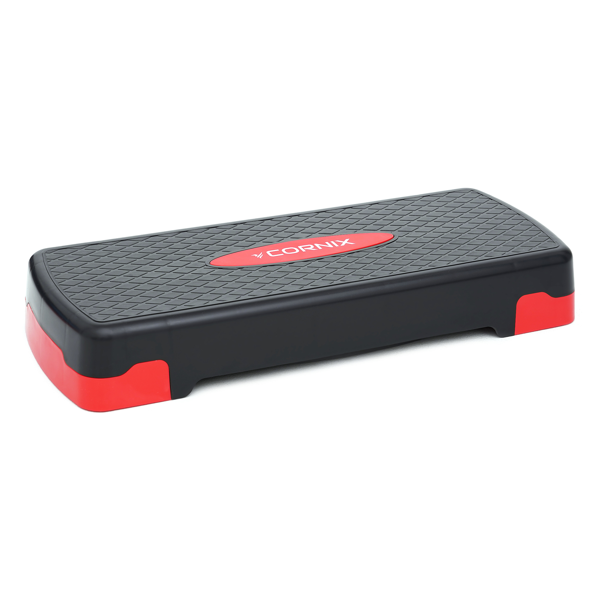 Степ-платформа 2-ступінчаста Cornix 68 х 28 х 10-15 см XR-0190 Black/Red — мініатюра 7