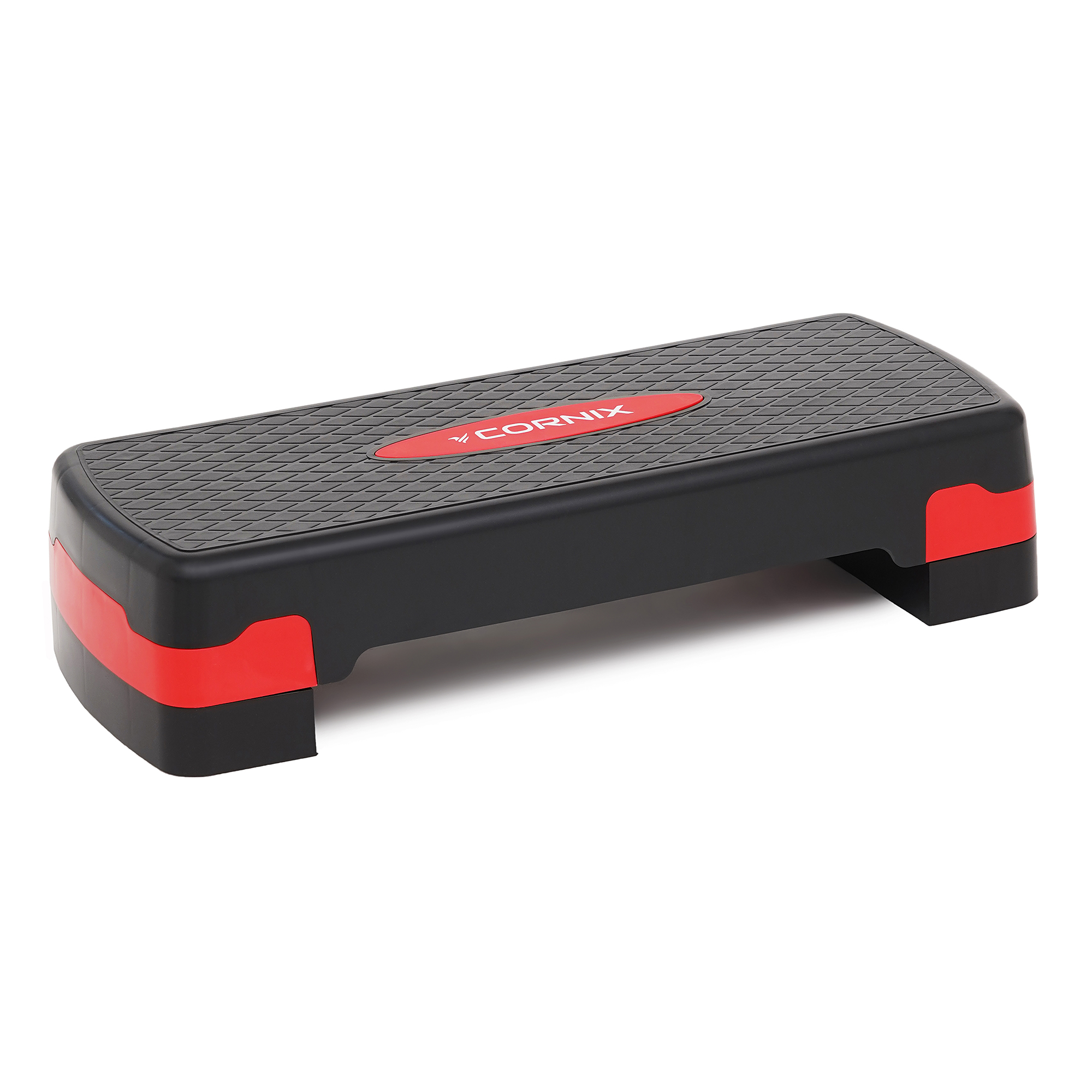 Степ-платформа 2-ступінчаста Cornix 68 х 28 х 10-15 см XR-0190 Black/Red — фото 1