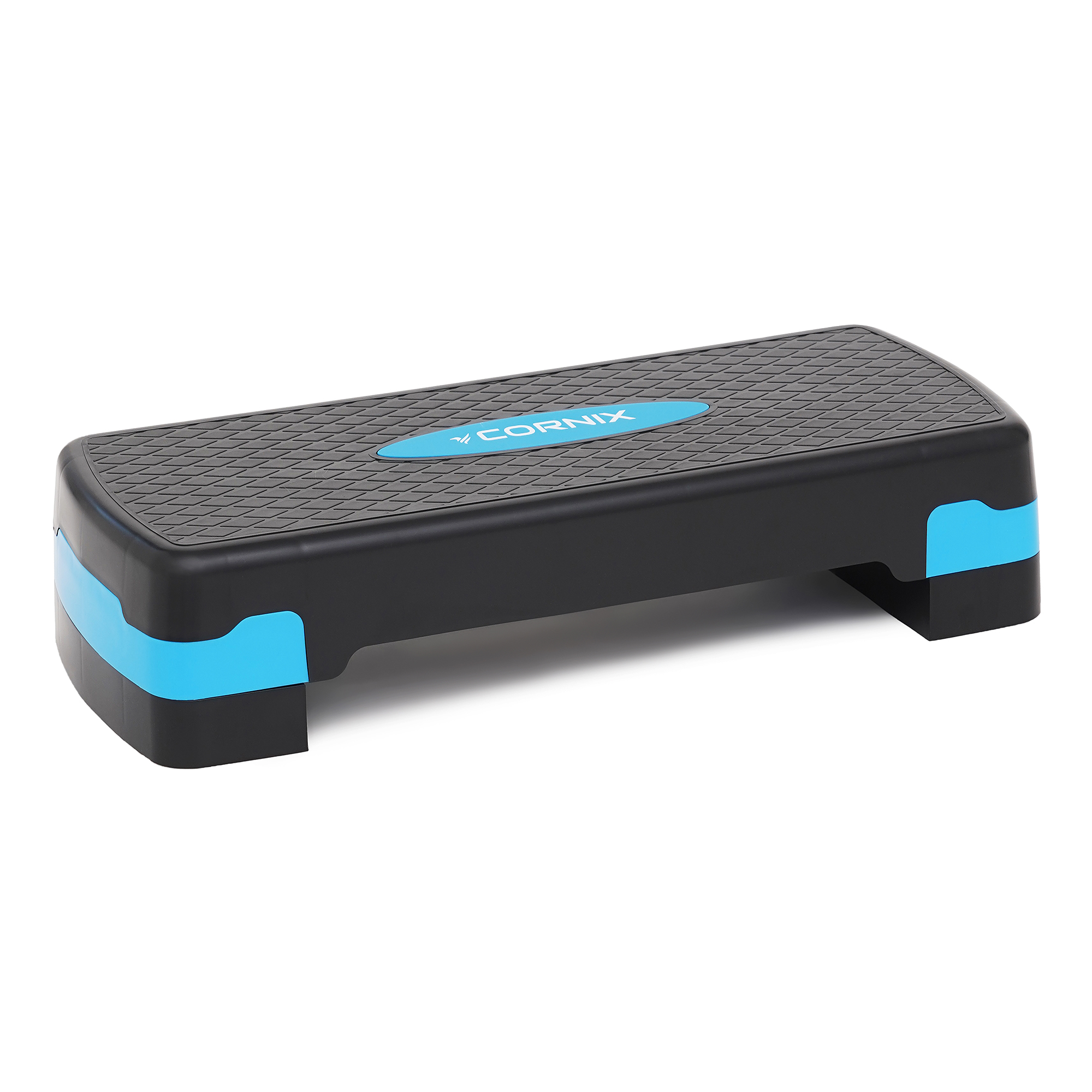 Степ-платформа 2-ступінчаста Cornix 68 х 28 х 10-15 см XR-0191 Black/Blue — фото 1