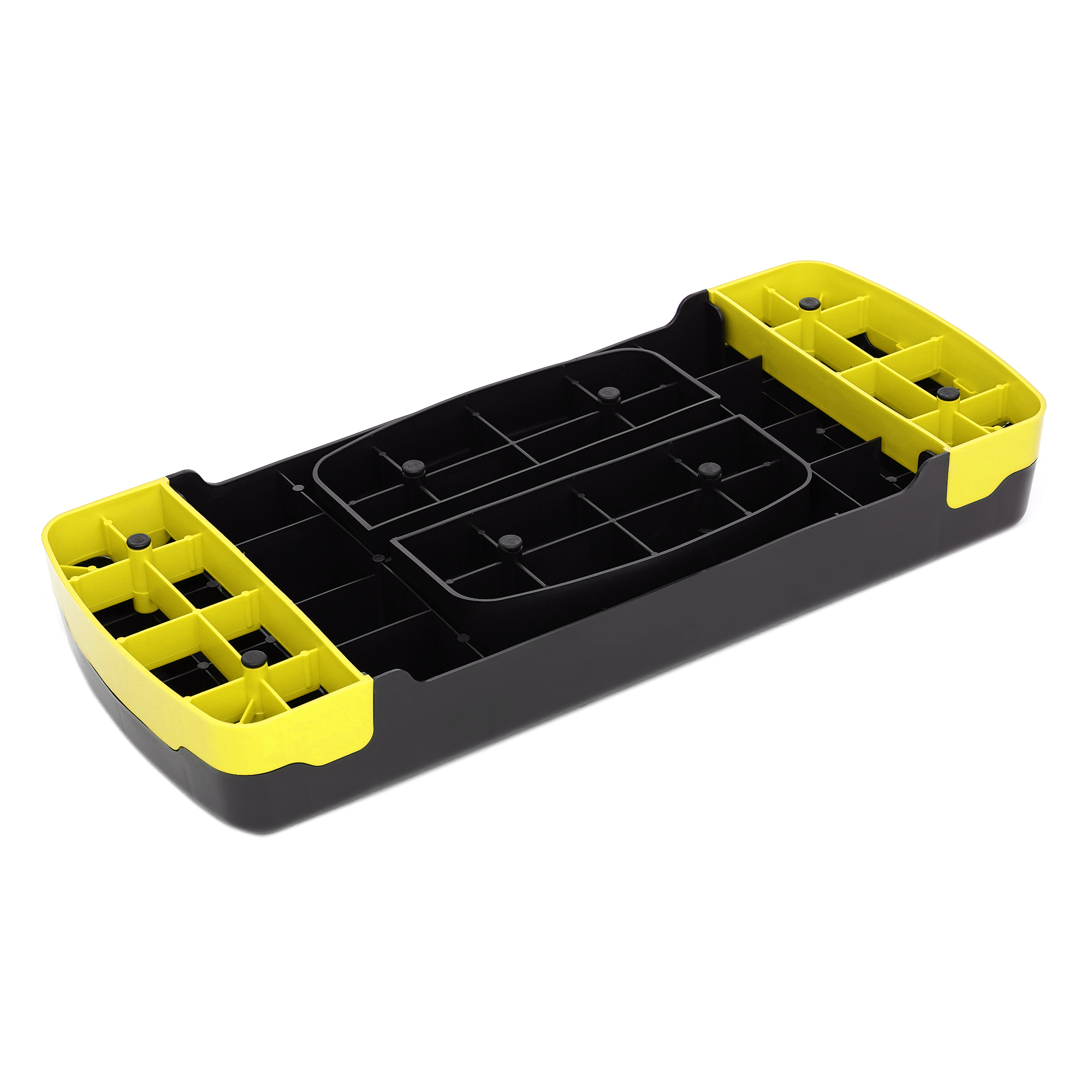 Степ-платформа 2-ступінчаста Cornix 68 х 28 х 10-15 см XR-0192 Black/Yellow — мініатюра 7