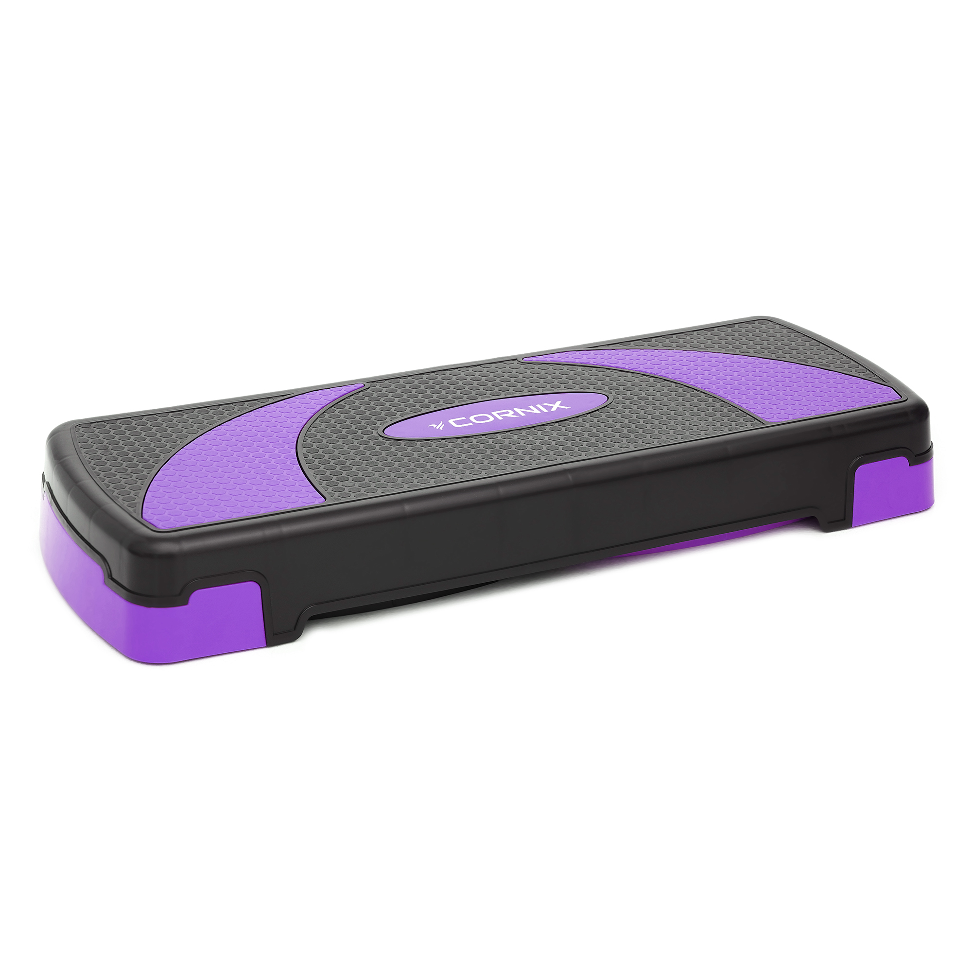 Степ-платформа 3-ступінчаста Cornix 78 х 29 х 10-20 см XR-0183 Black/Purple — мініатюра 7