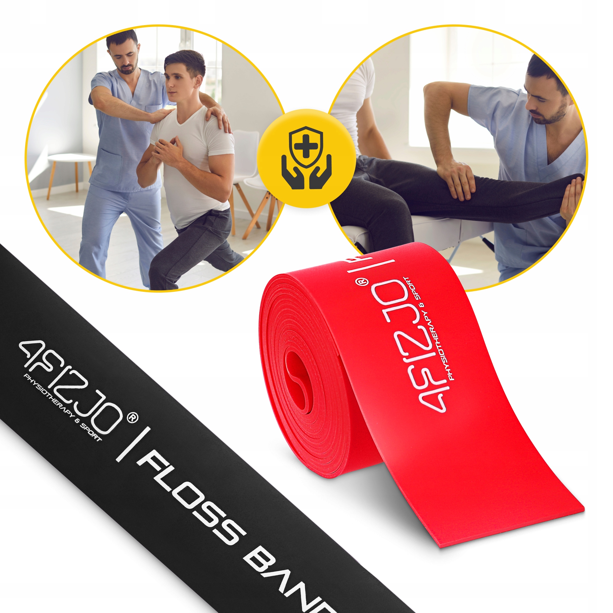Стрічка еластична для флосингу 4FIZJO Floss Band 207 x 5 см набір 2 шт Mix (P-5907222931905) — мініатюра 9