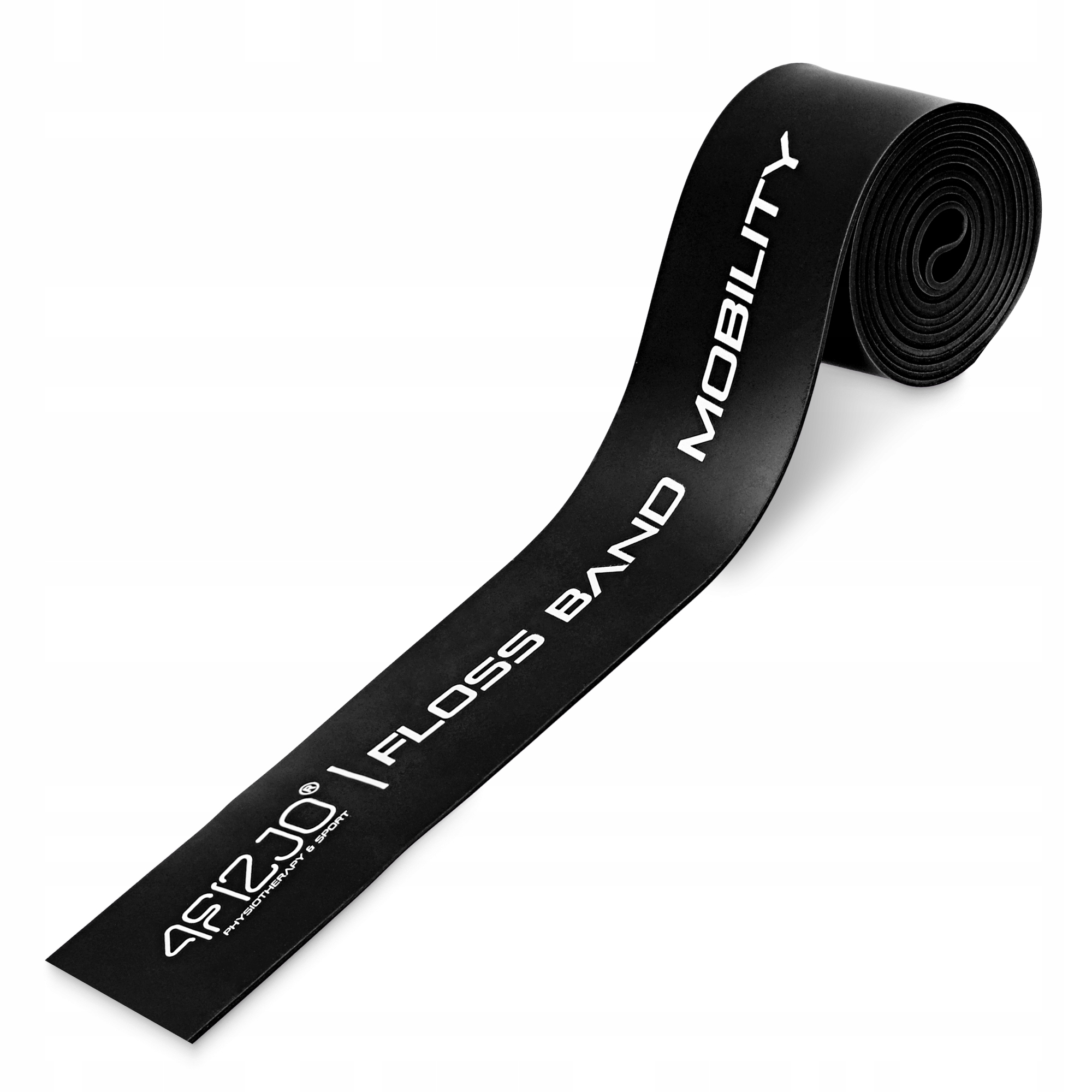 Стрічка компресійна для флосингу 4FIZJO Floss Band 207 x 5 x 0.15 см Black (P-5907222931882) — фото 2