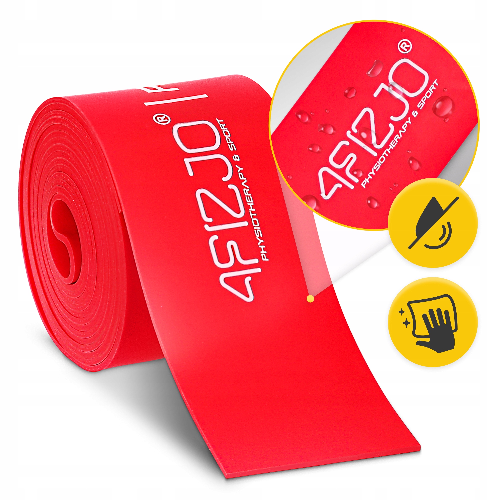 Стрічка компресійна для флосингу 4FIZJO Floss Band 207 x 5 x 0.1 см Red (P-5907222931899) — мініатюра 7