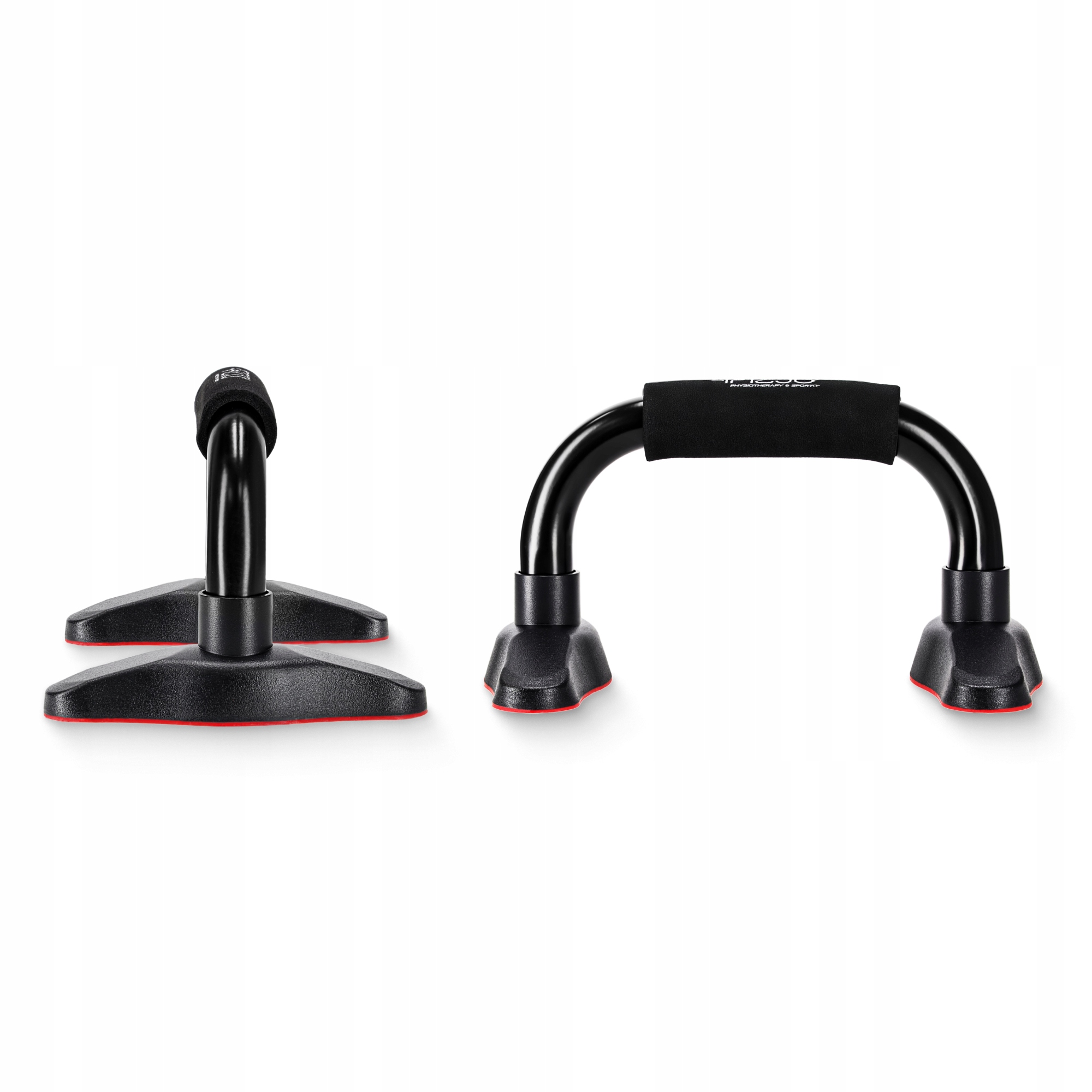 Упори для віджимань 4FIZJO Push-up Bars Black/Red (P-5907739310392) — фото 3