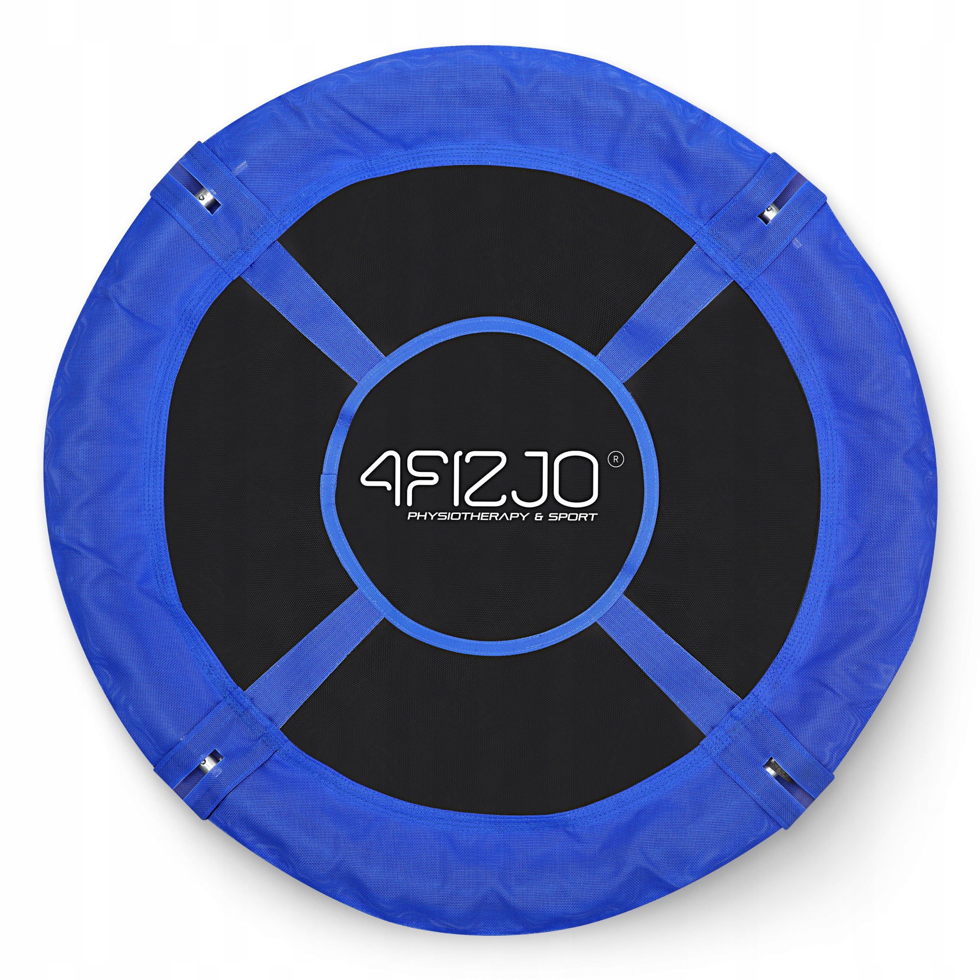 Гойдалка-гніздо кругла 4FIZJO L 100 см Black/Blue (P-5907739314529) — мініатюра 7