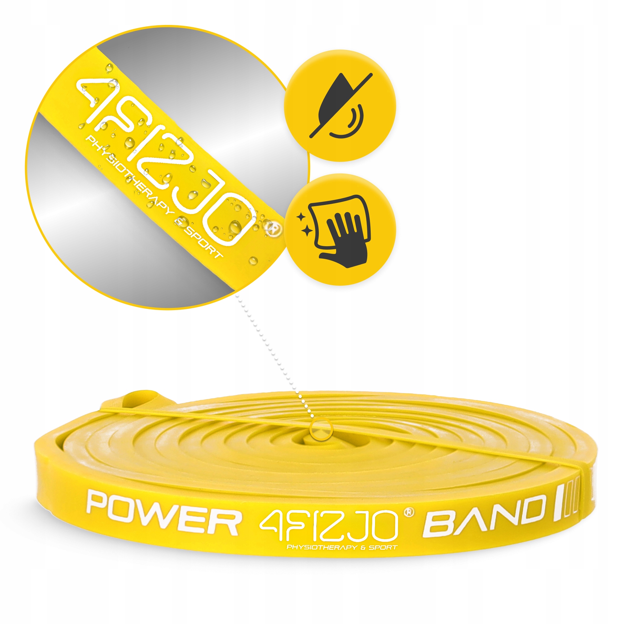 Еспандер-петля 4FIZJO Power Band 2-17 кг резина для фітнесу і спорту, набір 3 шт Mix (P-5907222931837) — фото 3
