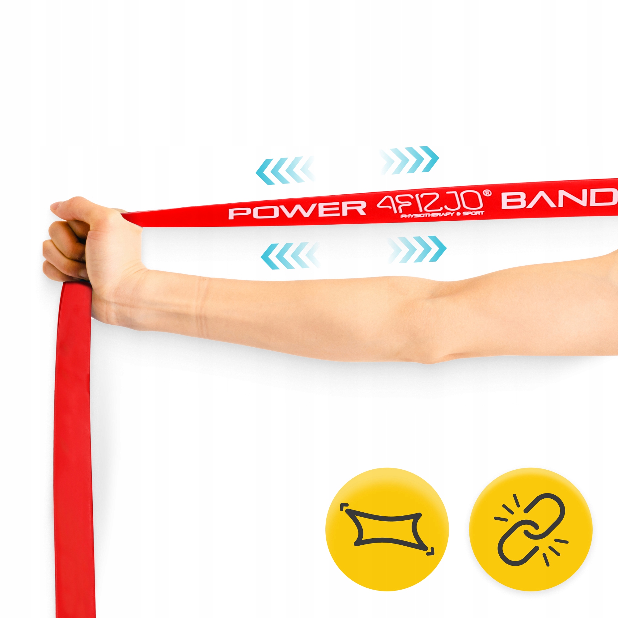 Еспандер-петля 4FIZJO Power Band 2-17 кг резина для фітнесу і спорту, набір 3 шт Mix (P-5907222931837) — мініатюра 7
