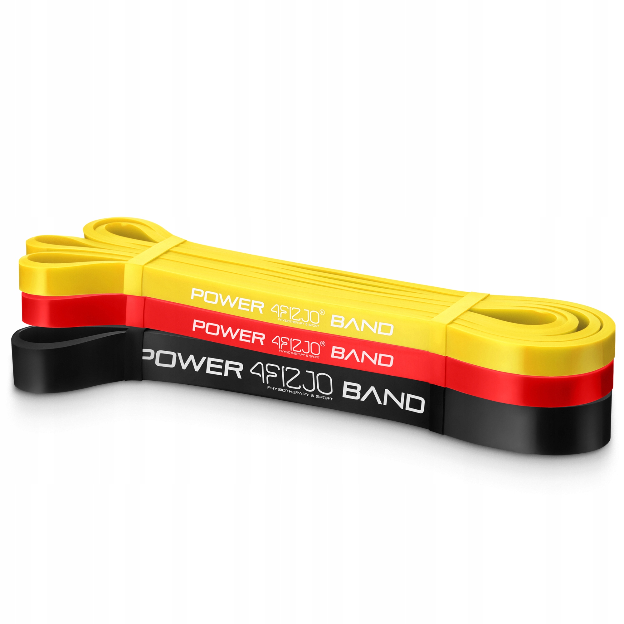 Еспандер-петля 4FIZJO Power Band 2-17 кг резина для фітнесу і спорту, набір 3 шт Mix (P-5907222931837) — мініатюра 10