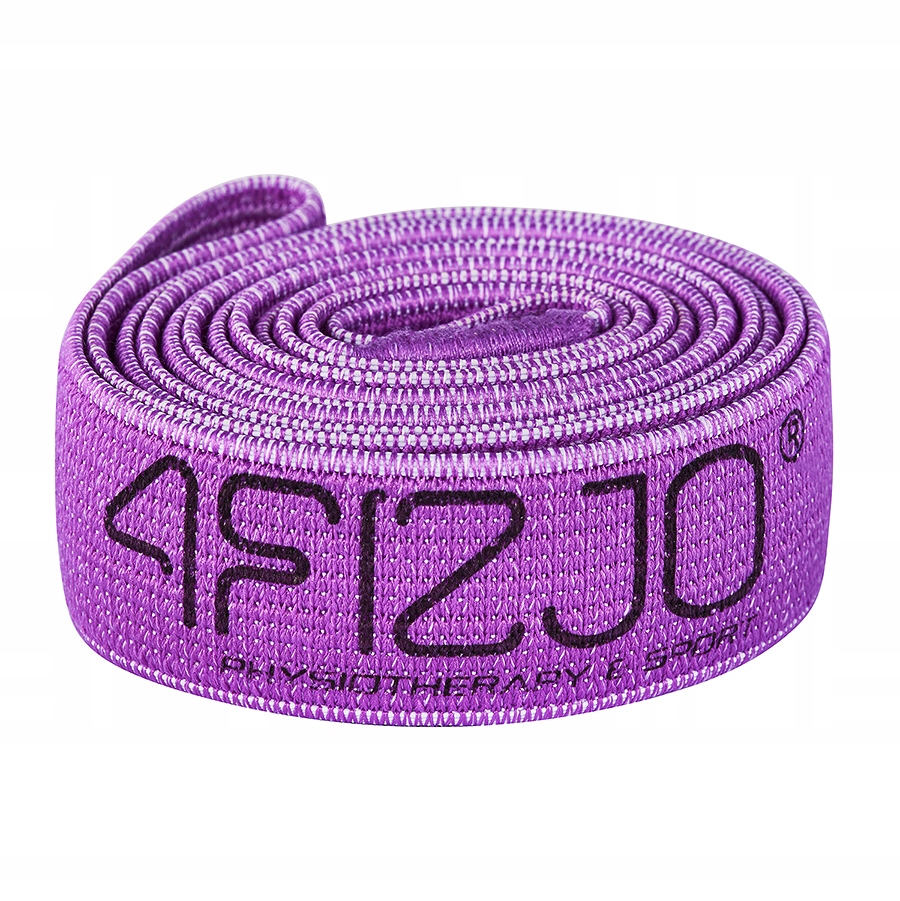 Еспандер-петля 4FIZJO Flex Power Band із тканини 20-27 кг Violet (P-5907739313119) — фото 4