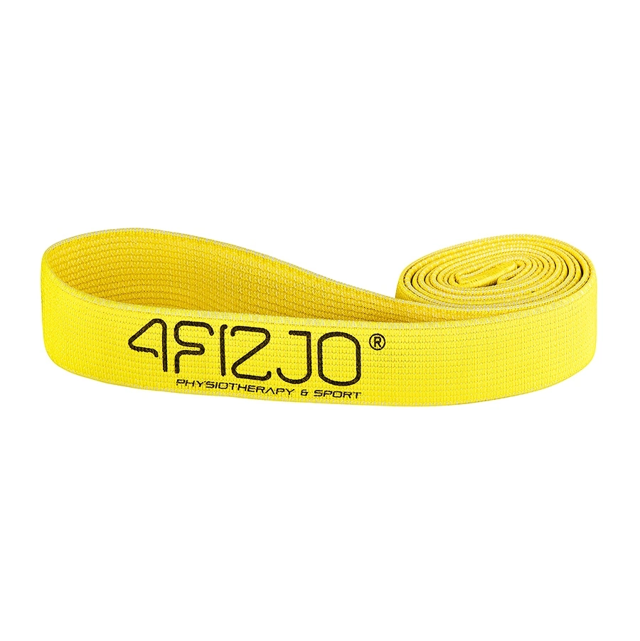 Еспандер-петля 4FIZJO Flex Power Band із тканини 27-35 кг Yellow (P-5907739313126) — фото 2