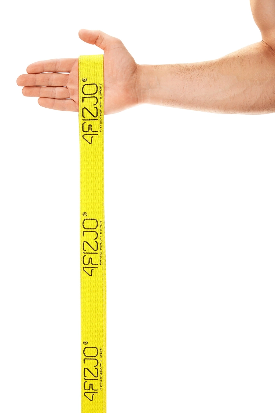 Еспандер-петля 4FIZJO Flex Power Band із тканини 27-35 кг Yellow (P-5907739313126) — фото 4