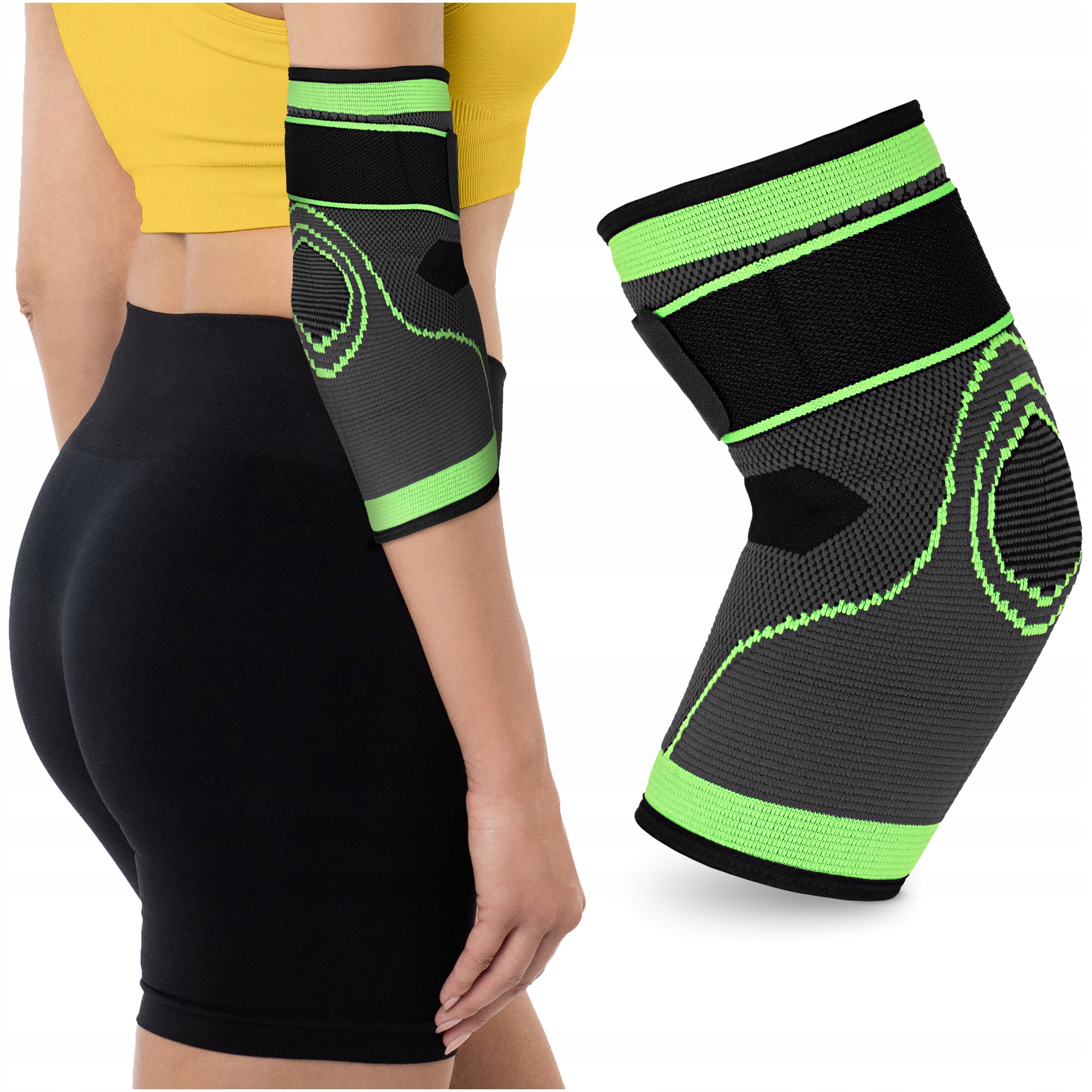 Фіксатор (бандаж) для ліктьового суглоба 4FIZJO Flex 1 шт Size M (P-5905973407366) — фото 1