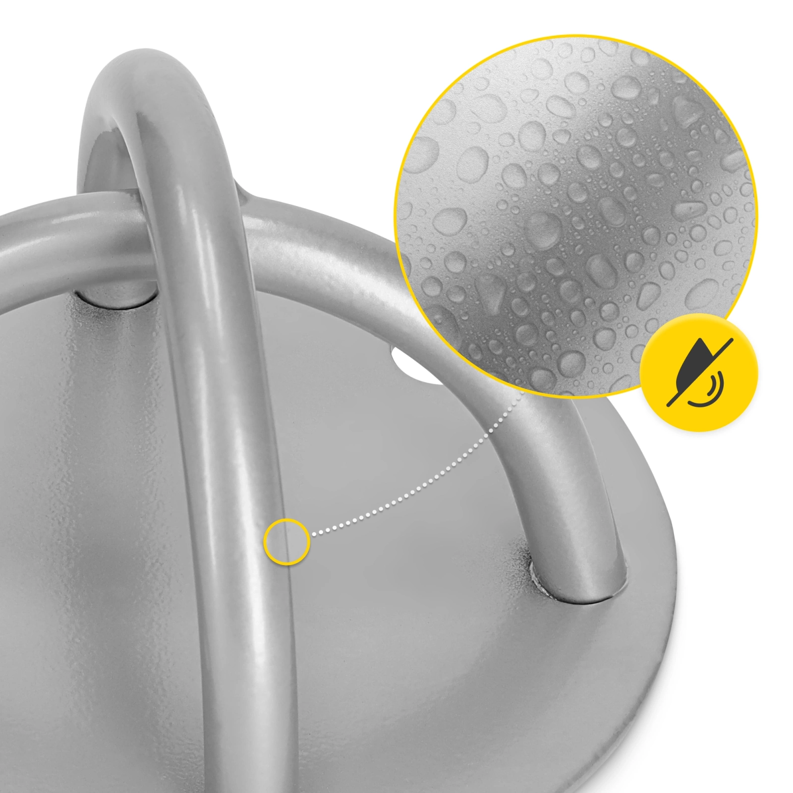 Кріплення для петель та канатів 4FIZJO X-Mount Grey (P-5907739311009) — мініатюра 8