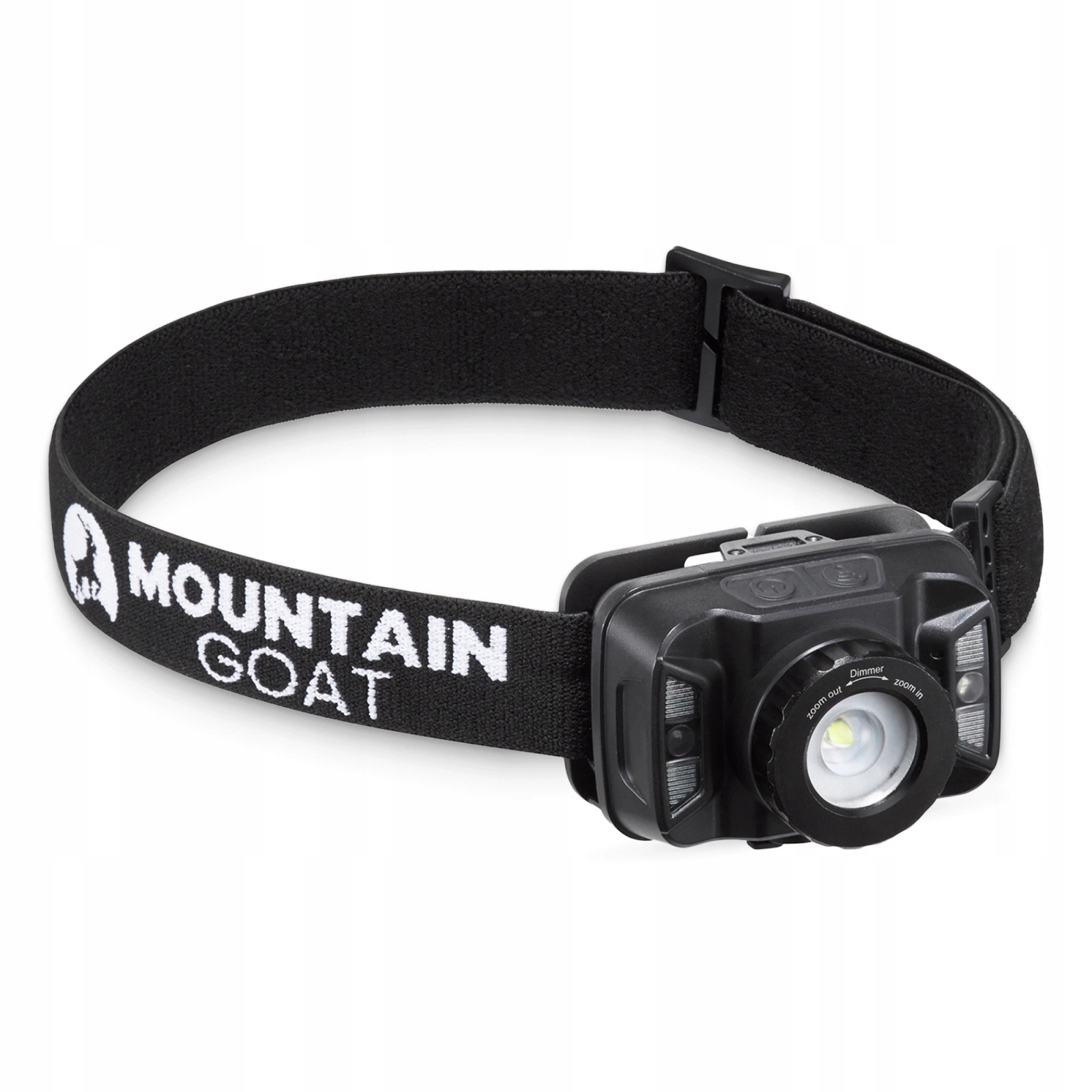 Ліхтар налобний Mountain Goat LED 350 lm акумуляторний, з регулюванням нахилу Black (P-5907739318411) — фото 1