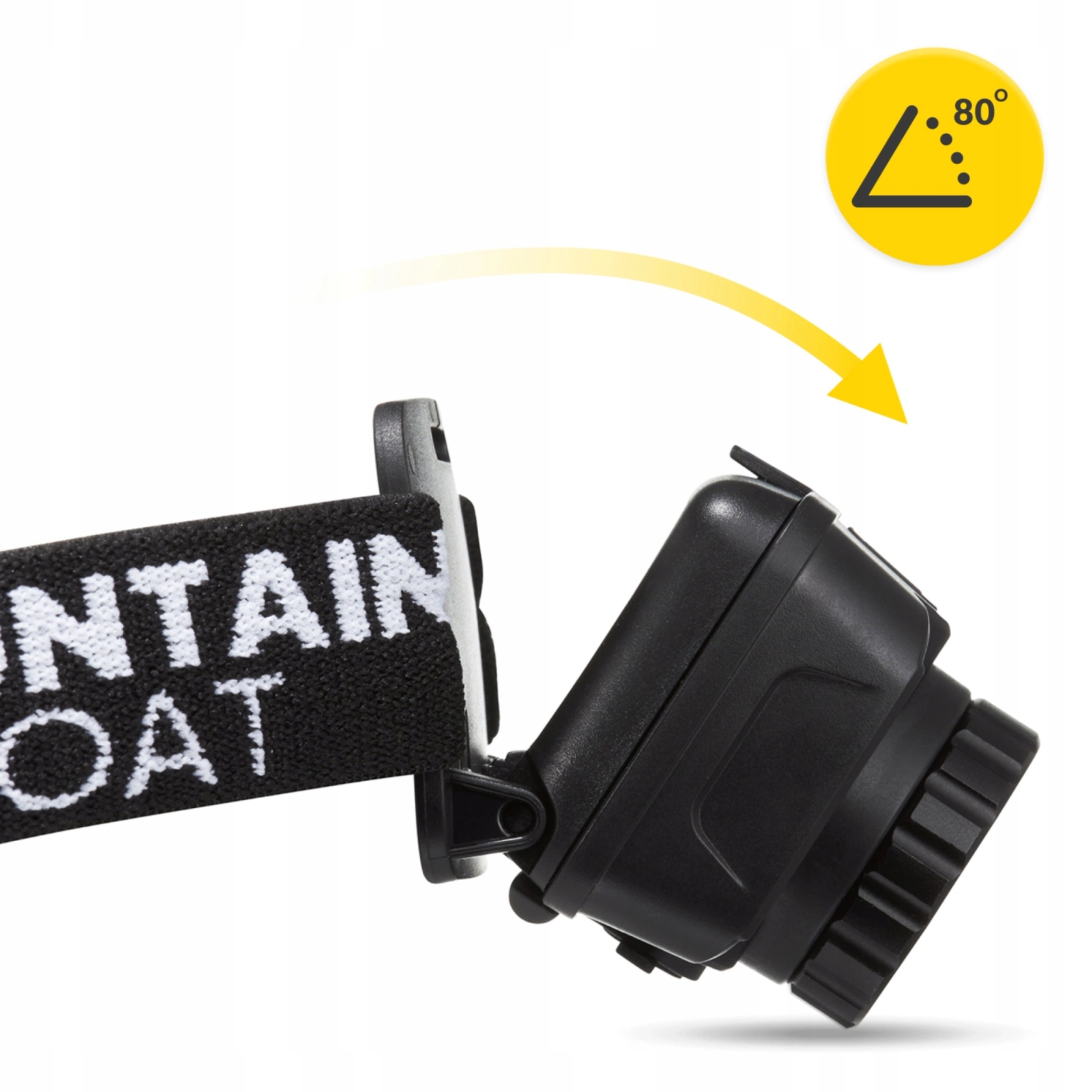 Ліхтар налобний Mountain Goat LED 350 lm акумуляторний, з регулюванням нахилу Black (P-5907739318411) — фото 2