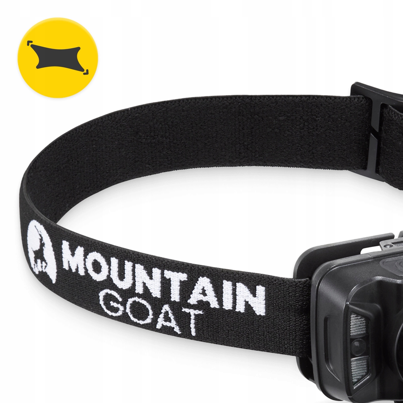 Ліхтар налобний Mountain Goat LED 350 lm акумуляторний, з регулюванням нахилу Black (P-5907739318411) — фото 3