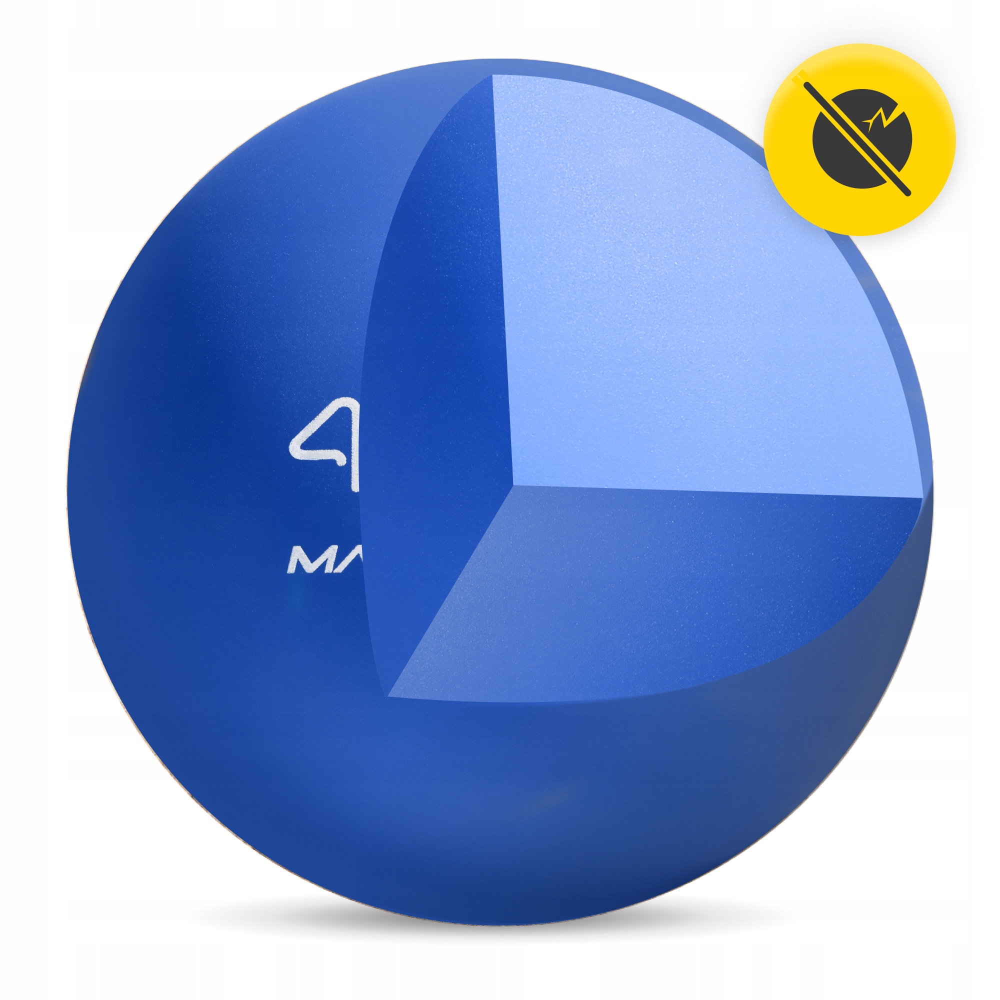 Масажний м'яч 4FIZJO Lacrosse Ball 6.25 см Blue (P-5907739314291) — мініатюра 10