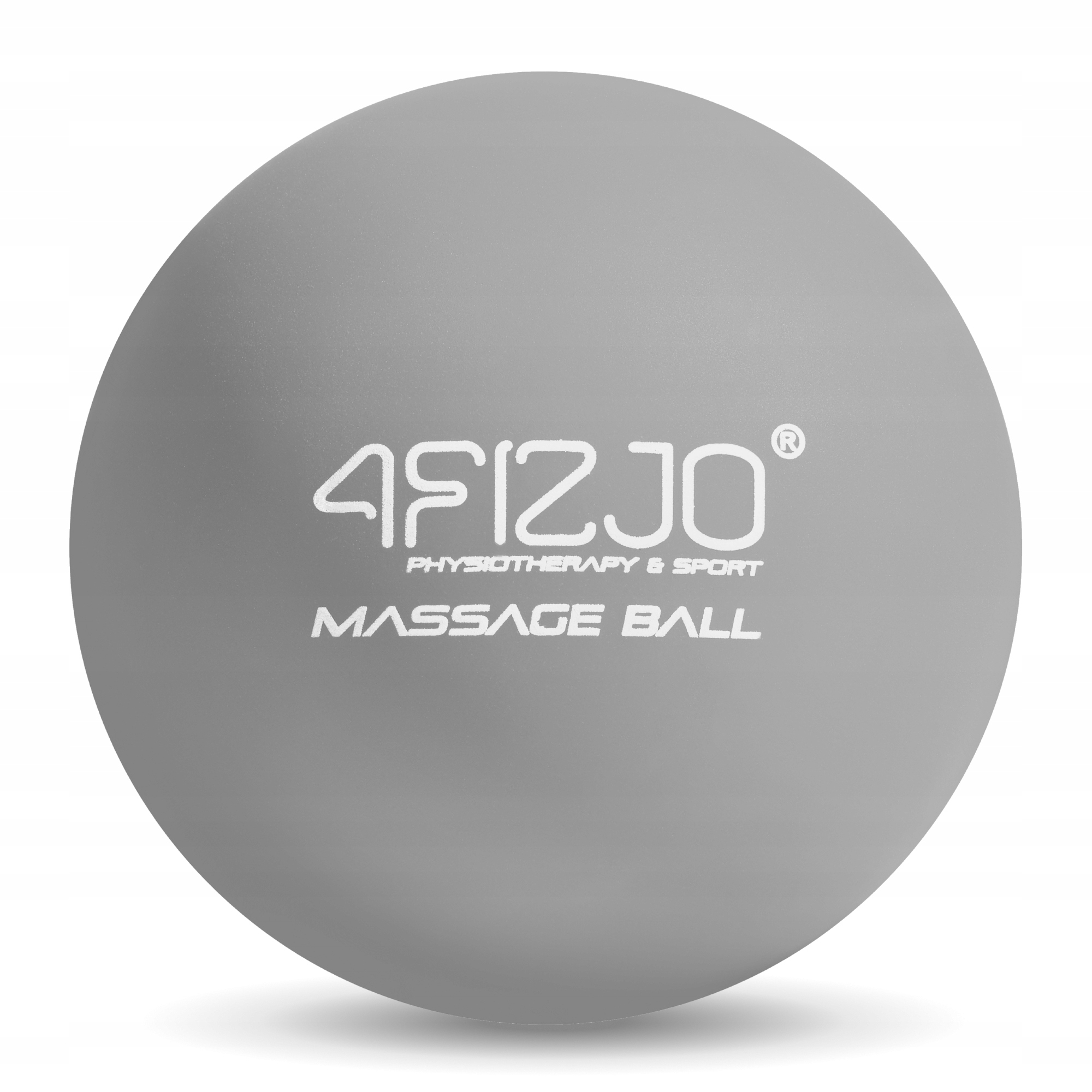 Масажний м'яч 4FIZJO Lacrosse Ball 6.25 см Grey (P-5907739314314) — фото 1