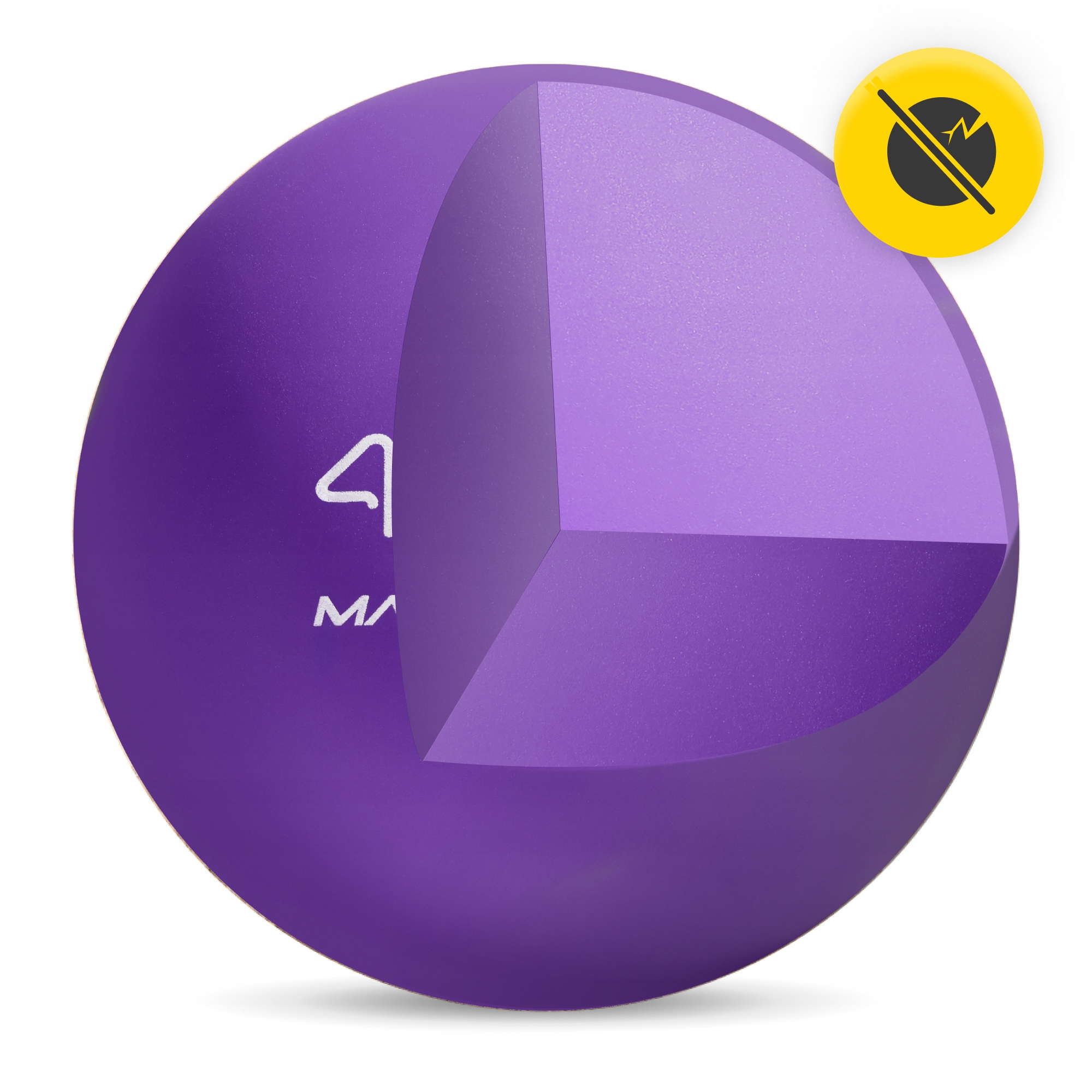 Масажний м'яч 4FIZJO Lacrosse Ball 6.25 см Purple (P-5907739314307) — мініатюра 10