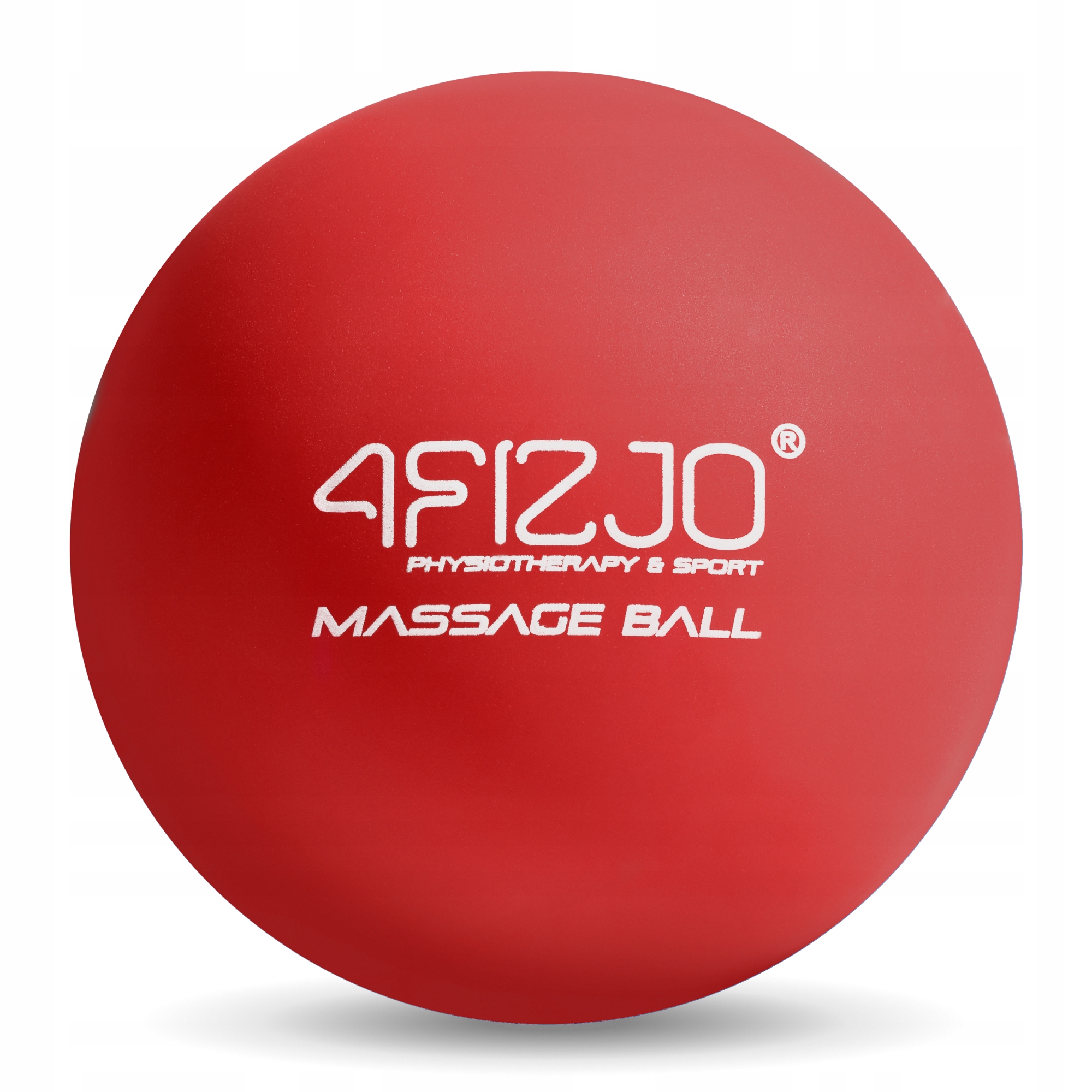 Масажний м'яч 4FIZJO Lacrosse Ball 6.25 см Red (P-5907222931202) — фото 1