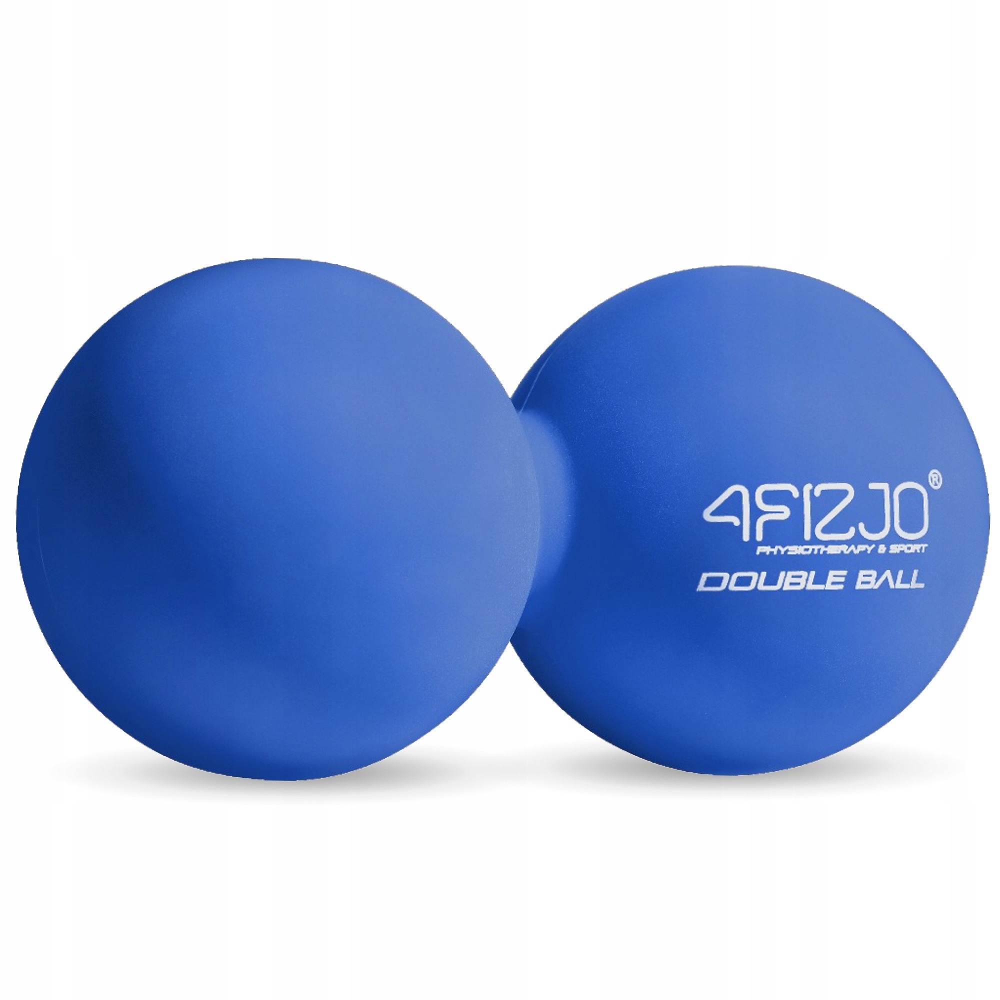 Масажний м'яч подвійний 4FIZJO Lacrosse Double Ball 6.5 x 13.5 см Blue (P-5907739314321) — фото 1