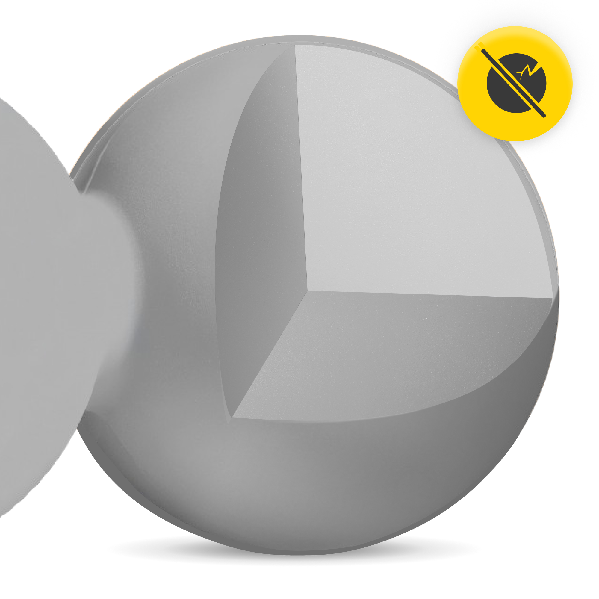 Масажний м'яч подвійний 4FIZJO Lacrosse Double Ball 6.5 x 13.5 см Grey (P-5907739314345) — мініатюра 7