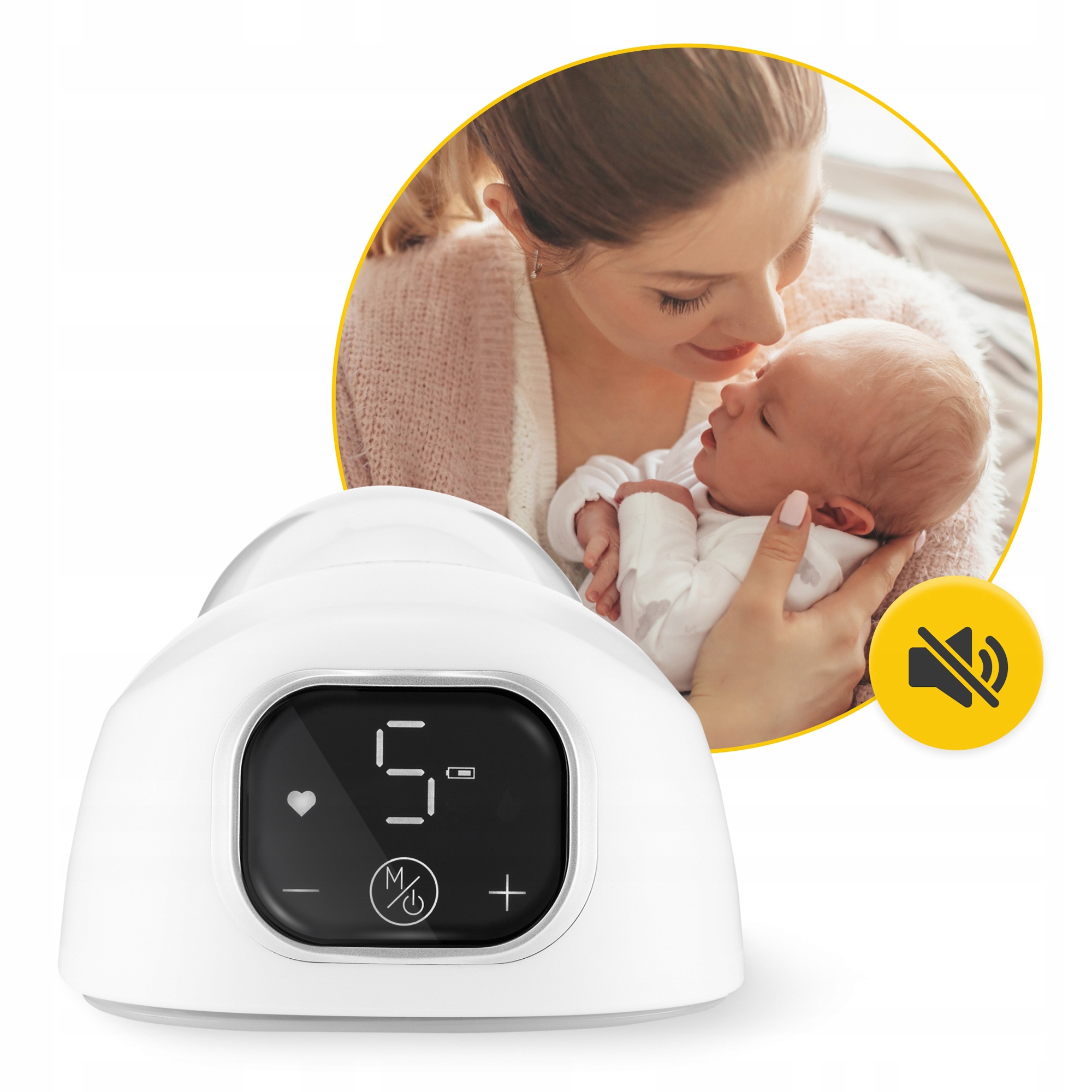 Молоковідсмоктувач електричний 4FIZJO Lite 180 мл White (P-5905973402422)
