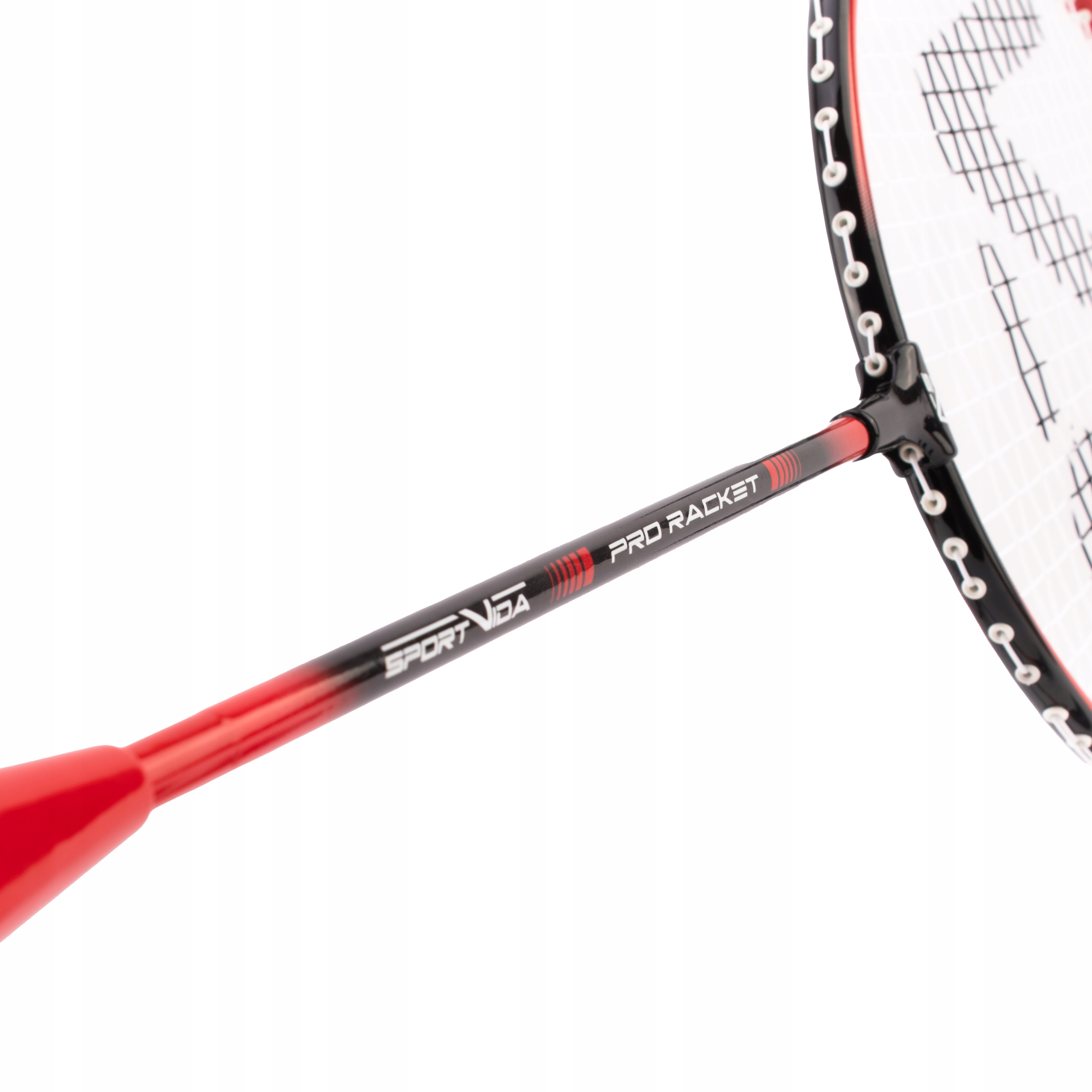 Набір для бадмінтону SportVida Pro 4 шт ракетки + 2 шт волани + сітка SV-SE0003 — фото 3