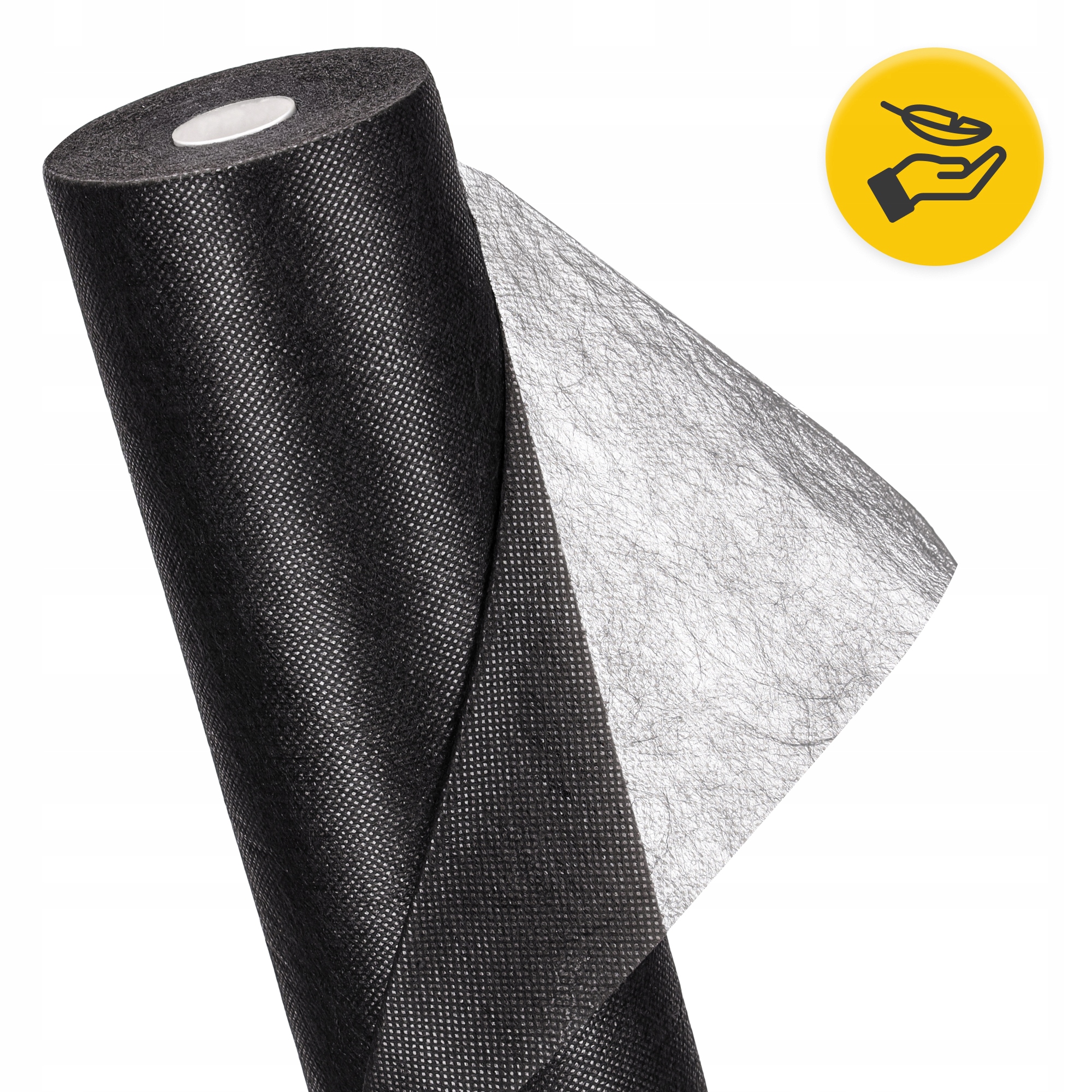 Простирадло одноразове 4FIZJO 50 м x 60 см в рулоні 18 г/м² Black (P-5905973406826) — мініатюра 7