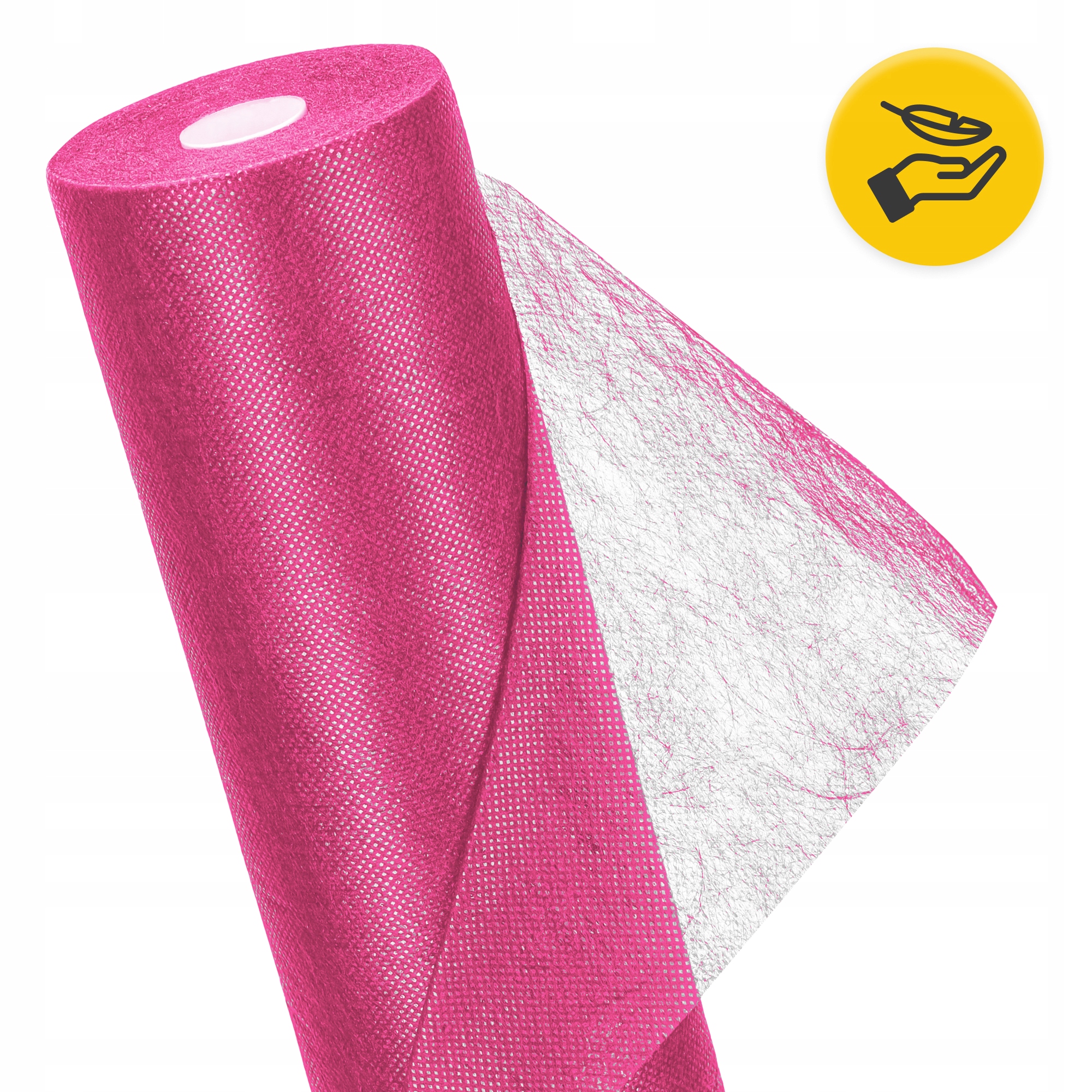 Простирадло одноразове 4FIZJO 50 м x 70 см в рулоні 18 г/м² Pink (P-5905973406819) — мініатюра 6